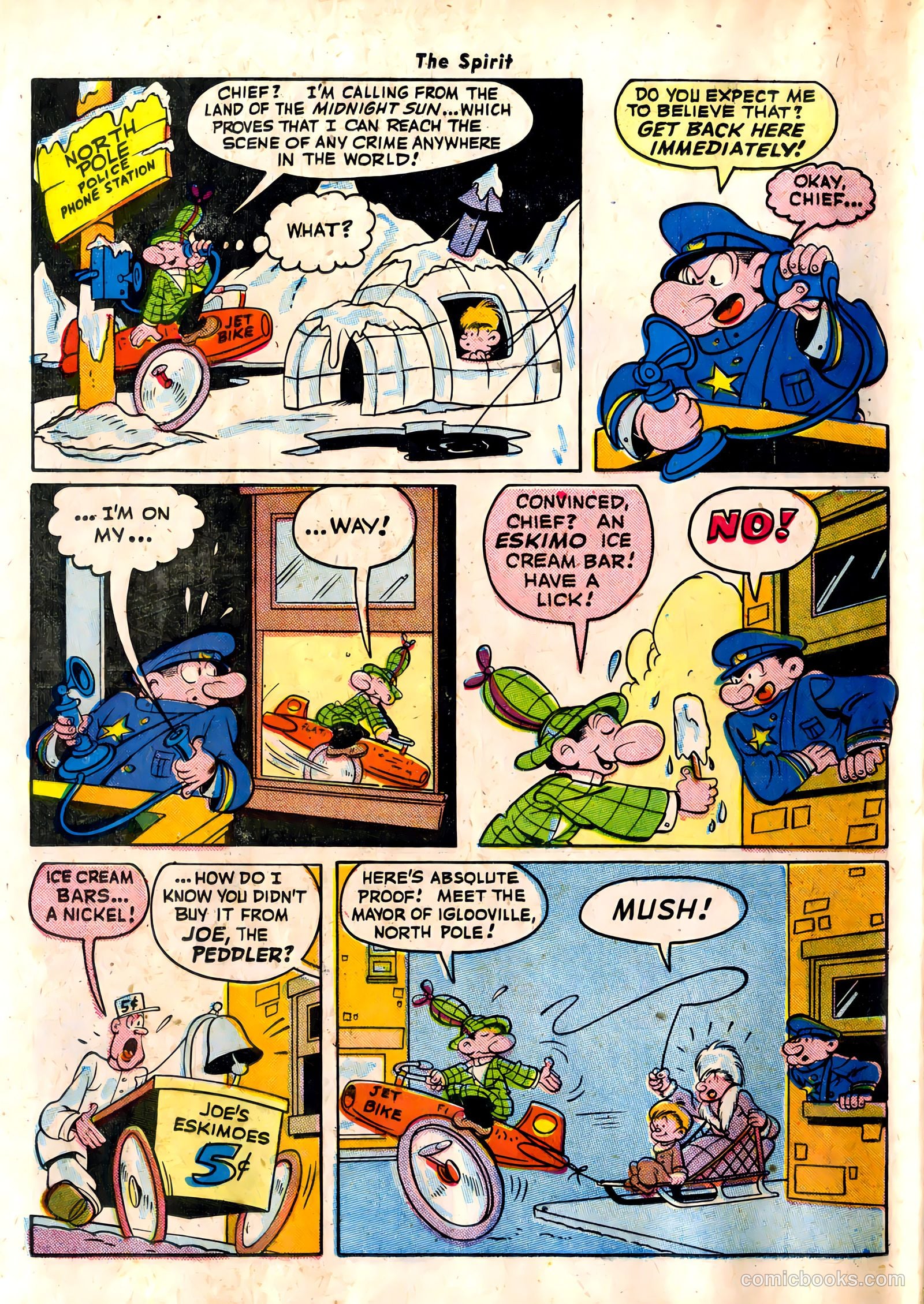 The Spirit #10 (1947) — page 38 of 52