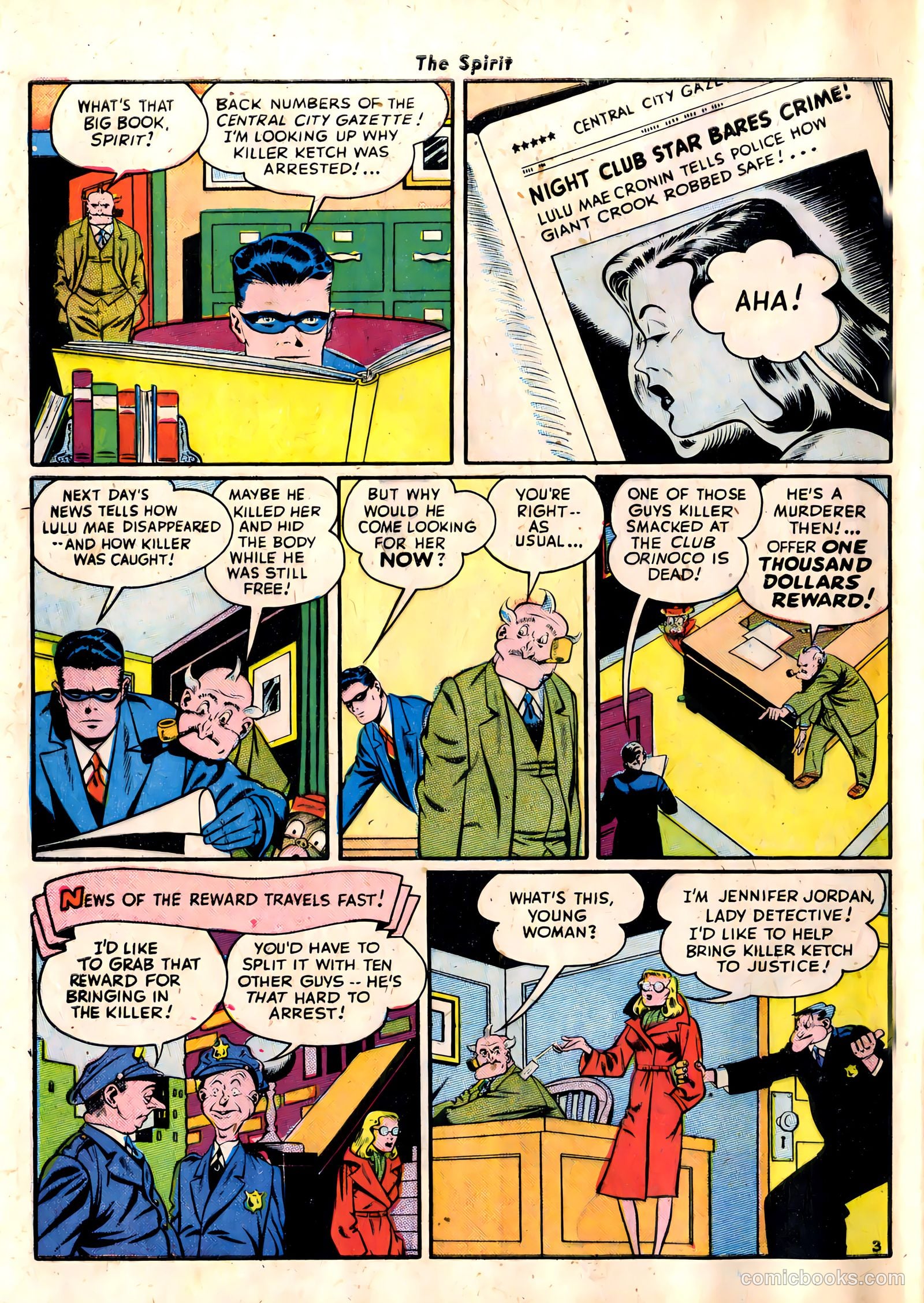 The Spirit #10 (1947) — page 44 of 52