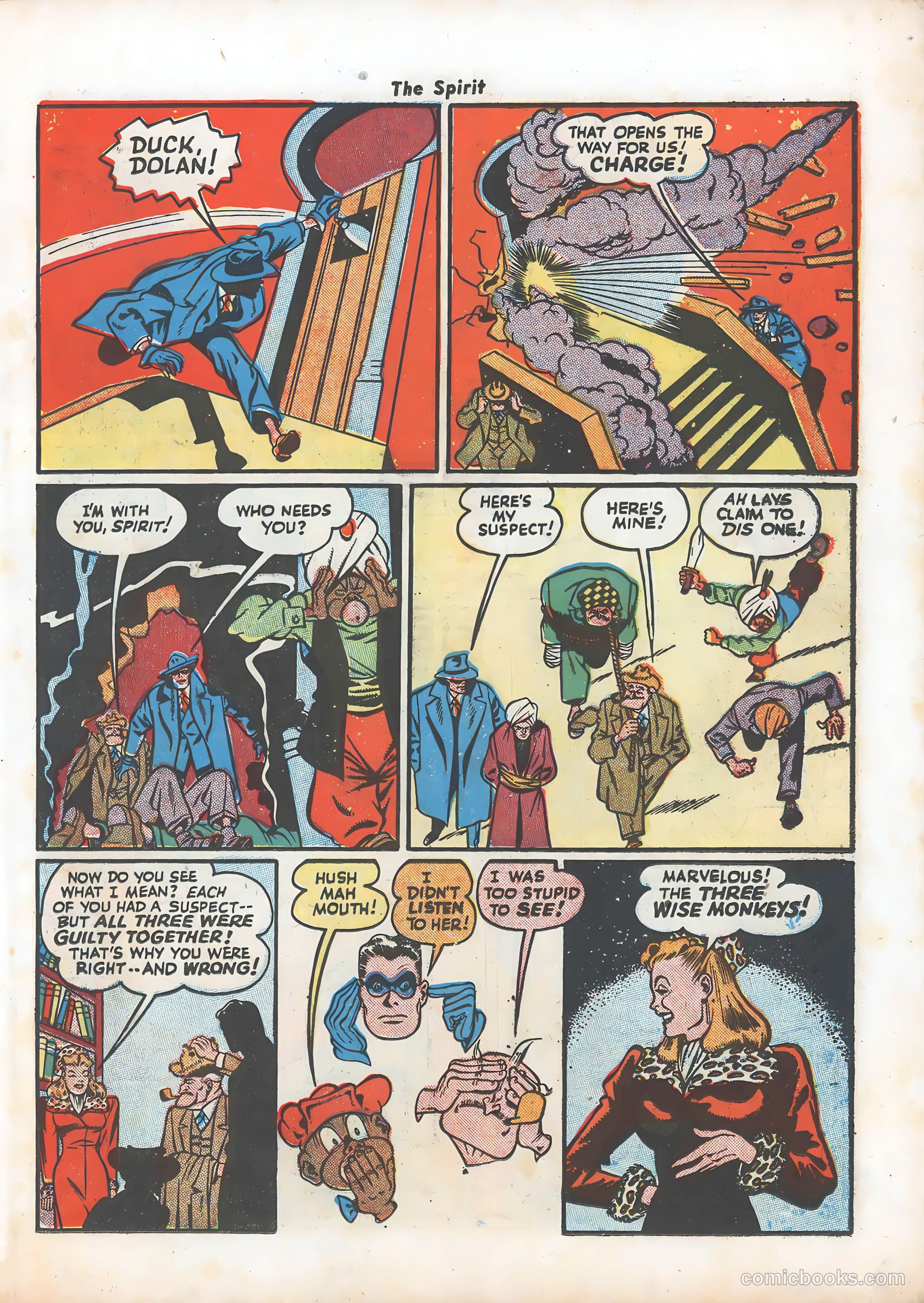 The Spirit #11 (1948) — page 33 of 52