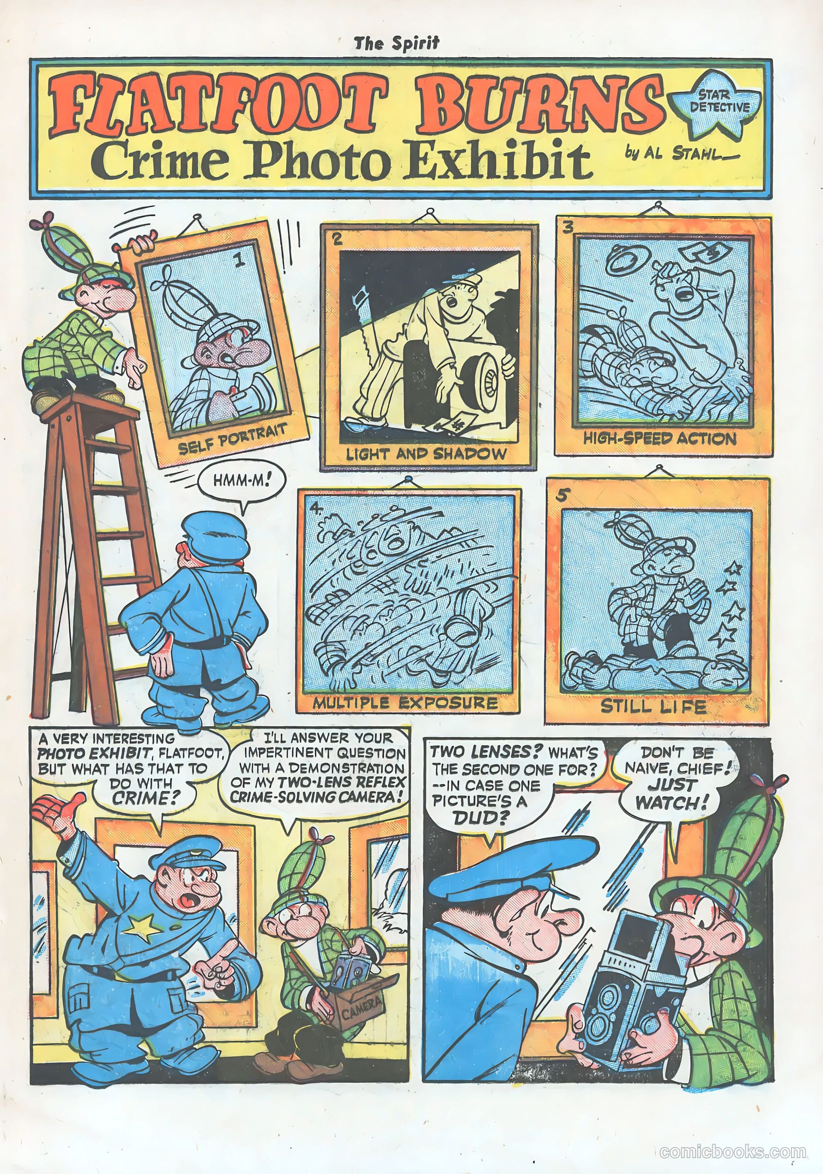 The Spirit #12 (1948) — page 35 of 52