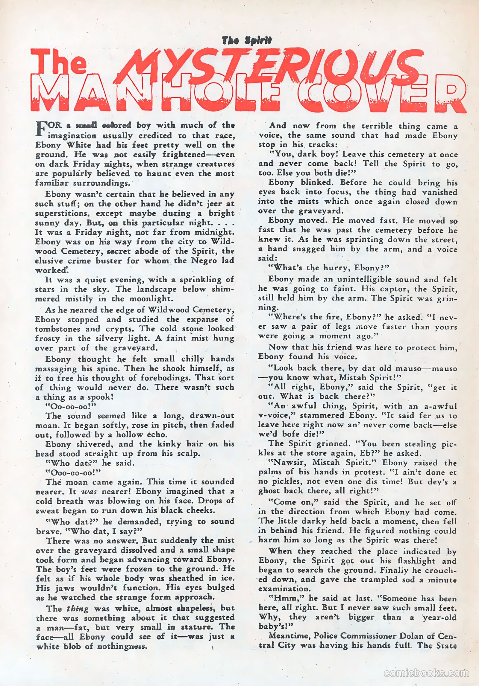 The Spirit #12 (1948) — page 40 of 52