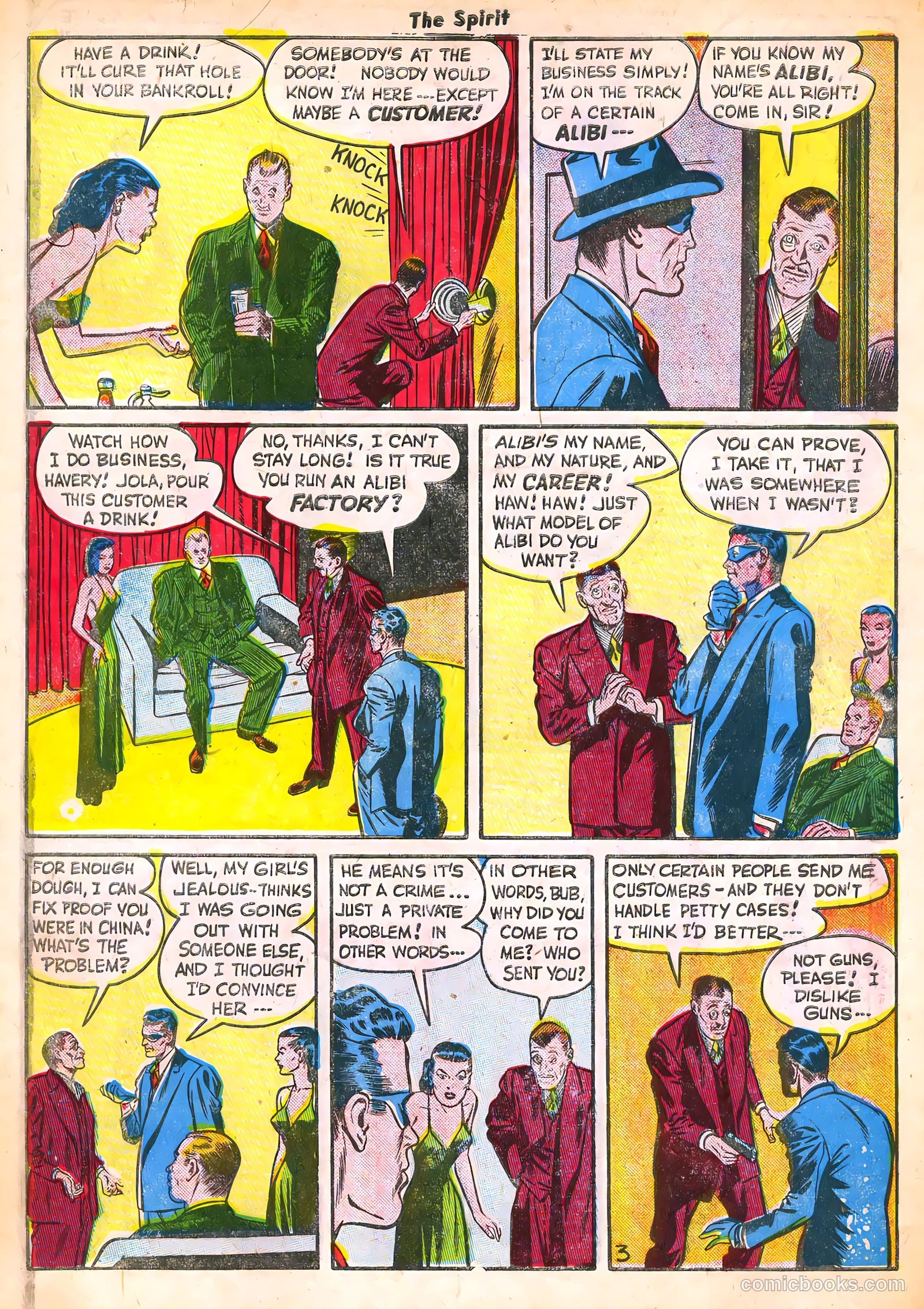 The Spirit #14 (1948) — page 5 of 52