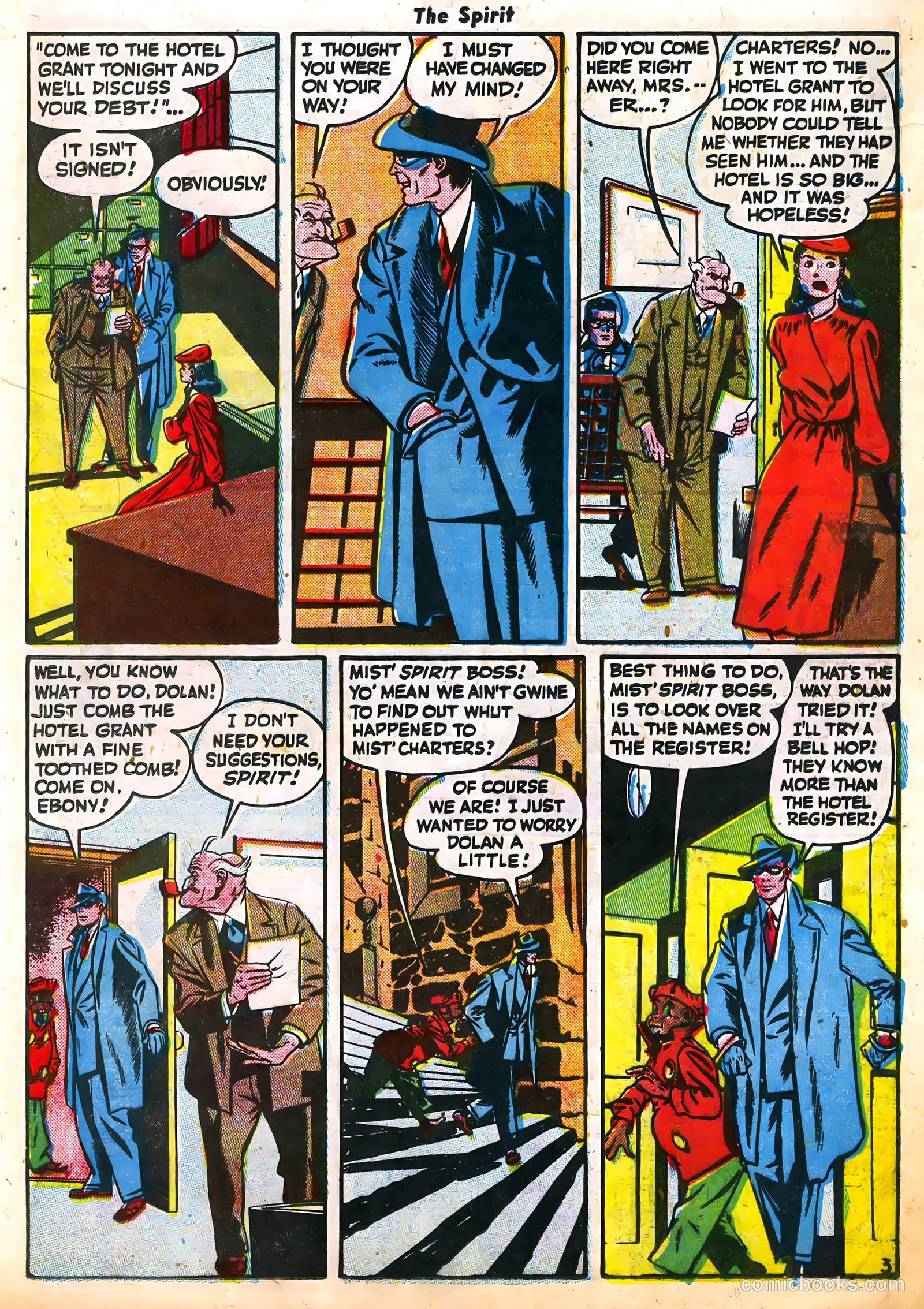 The Spirit #14 (1948) — page 21 of 52