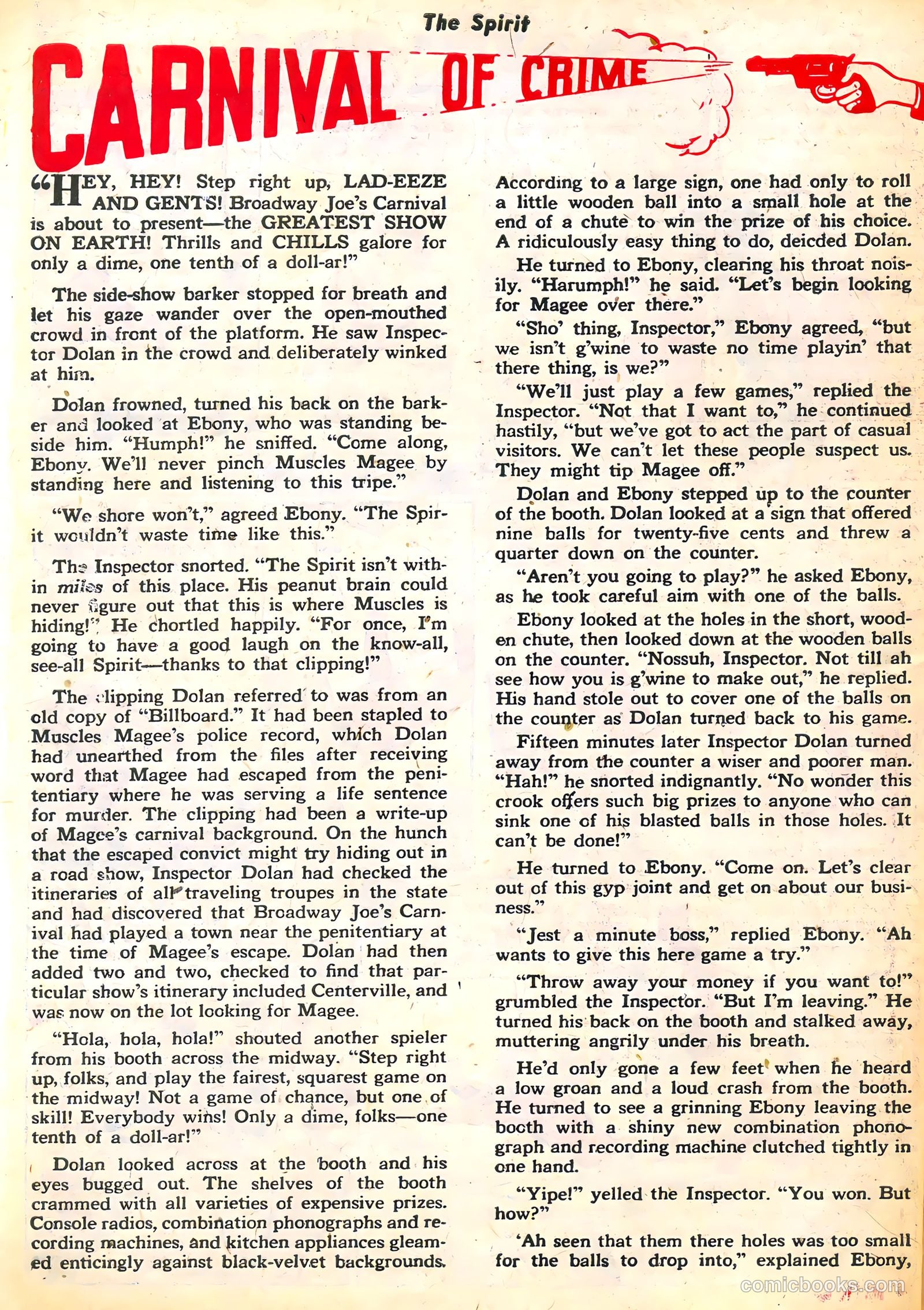 The Spirit #14 (1948) — page 40 of 52