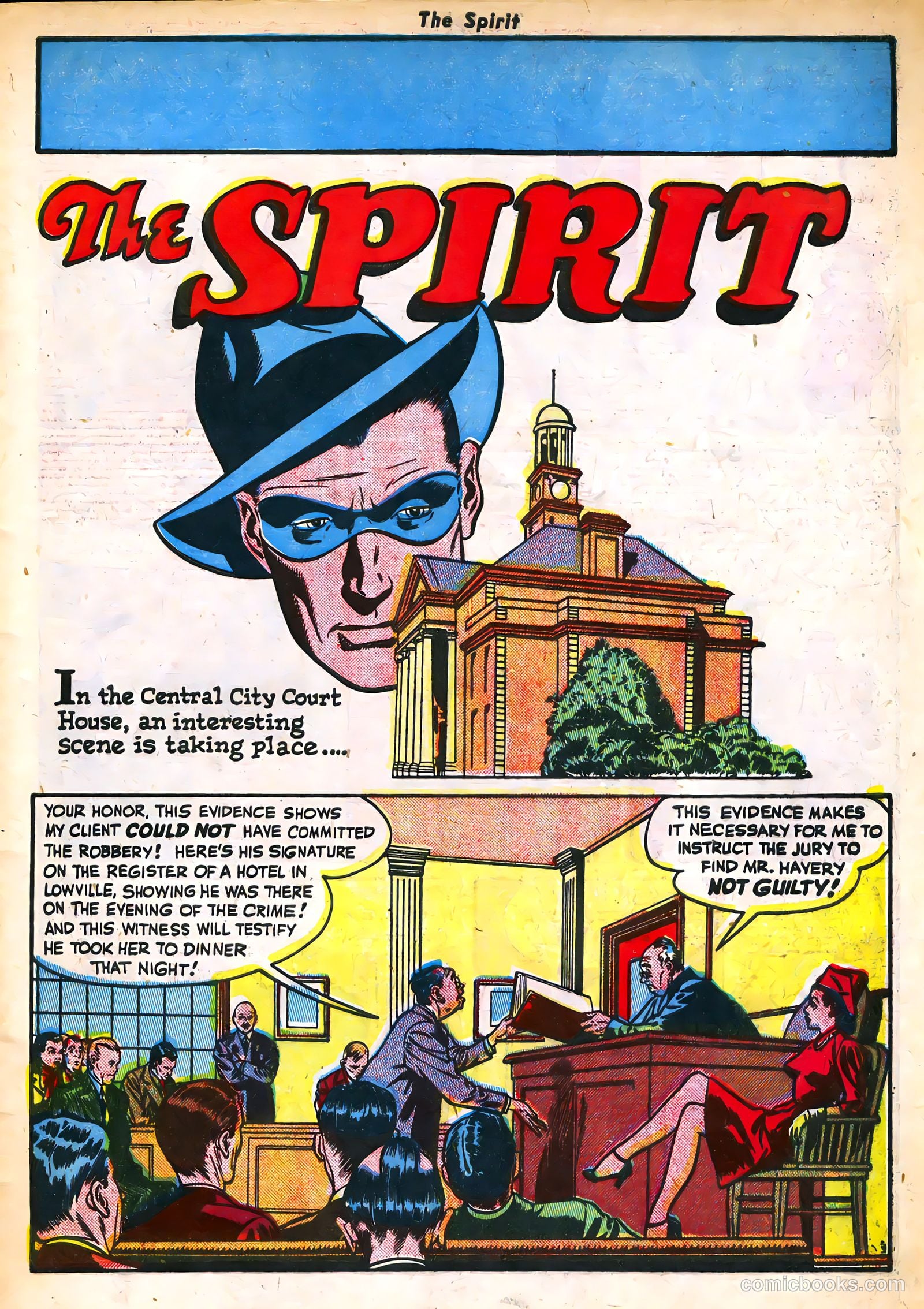 The Spirit #14 (1985) — page 3 of 52