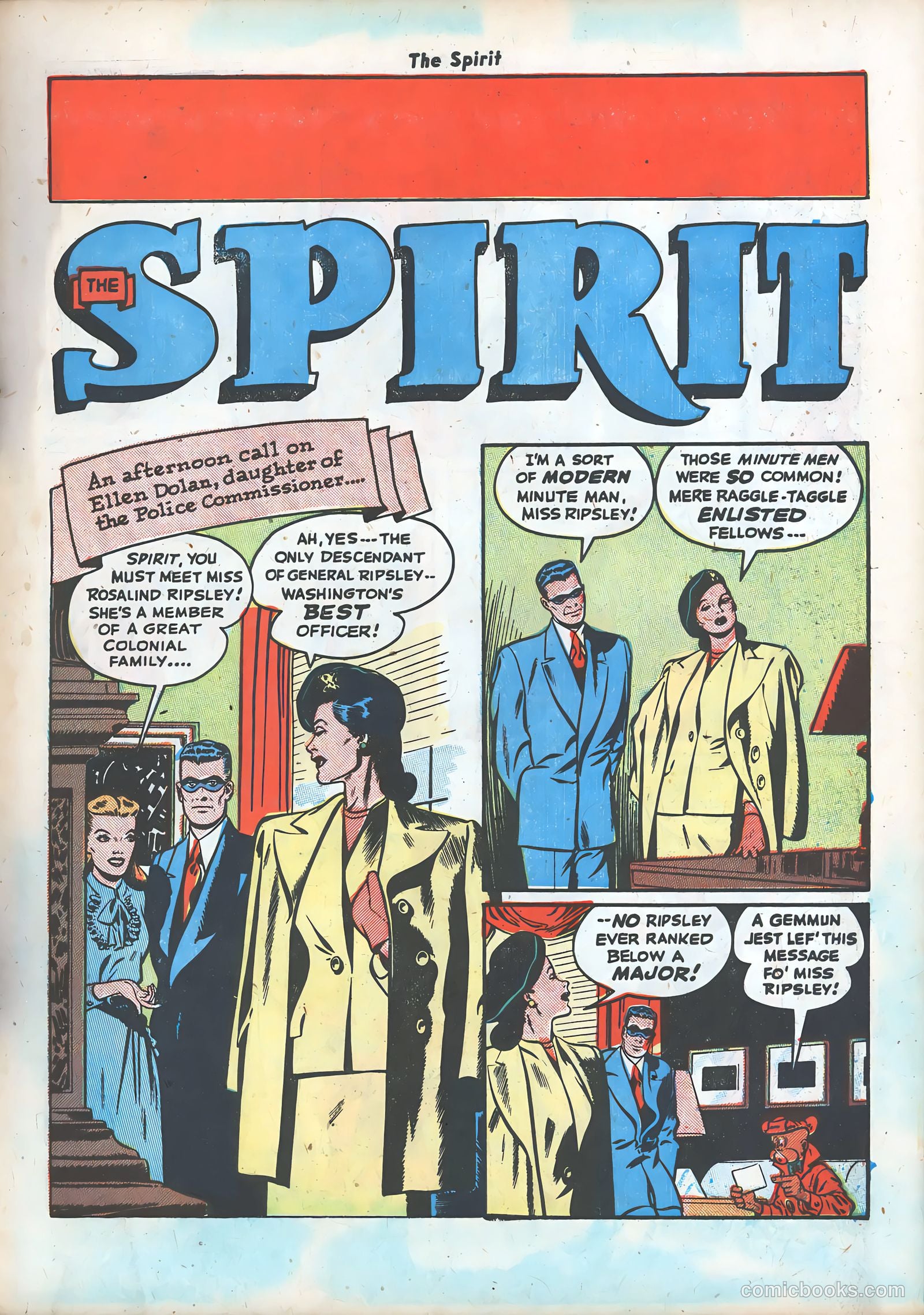 The Spirit #15 (1949) — page 3 of 36