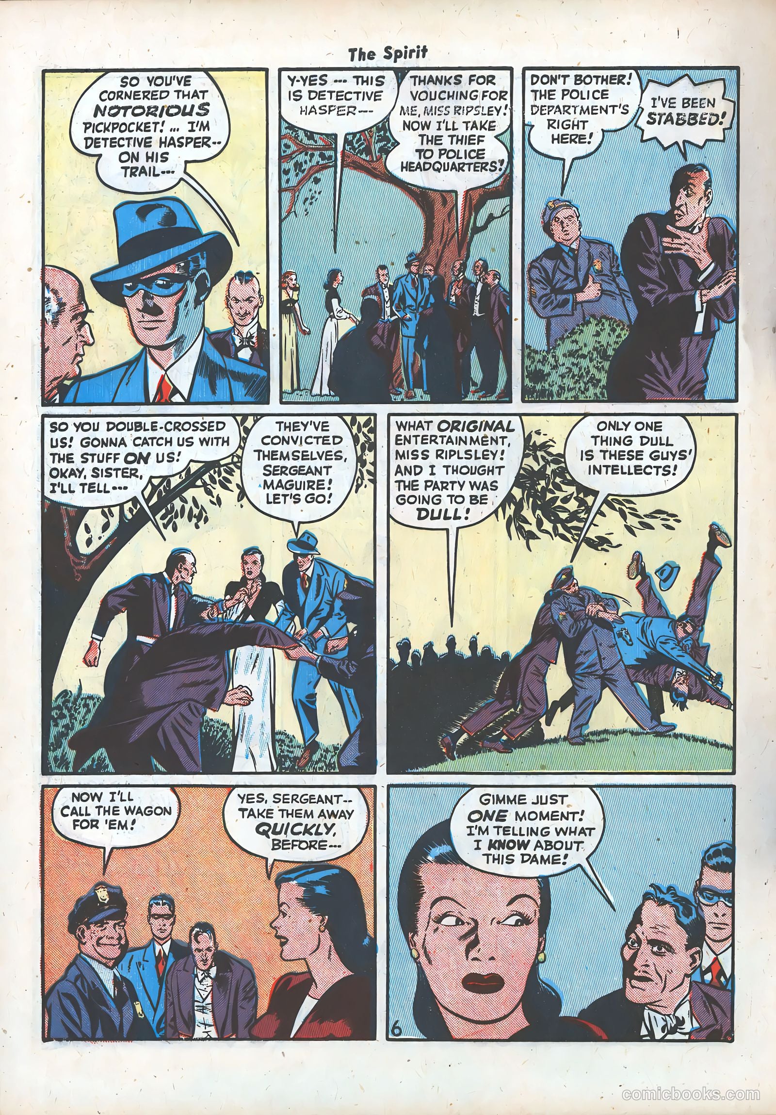 The Spirit #15 (1949) — page 8 of 36
