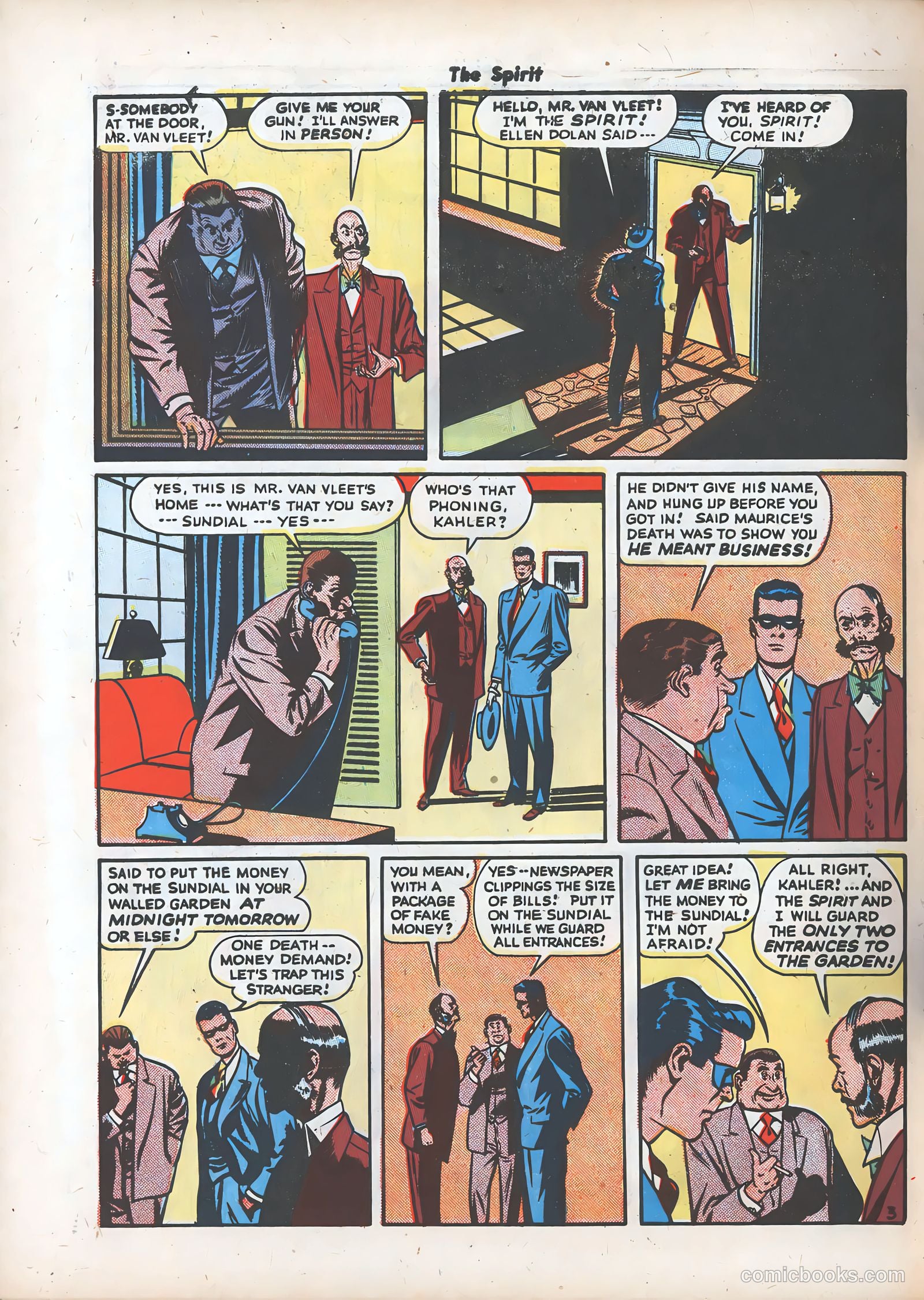 The Spirit #15 (1949) — page 30 of 36