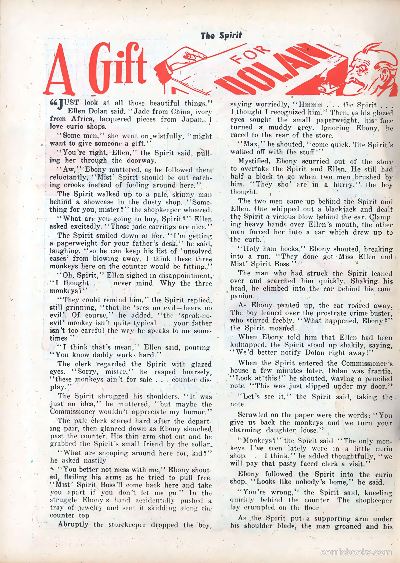 The Spirit #15 (1986) — page 22 of 36