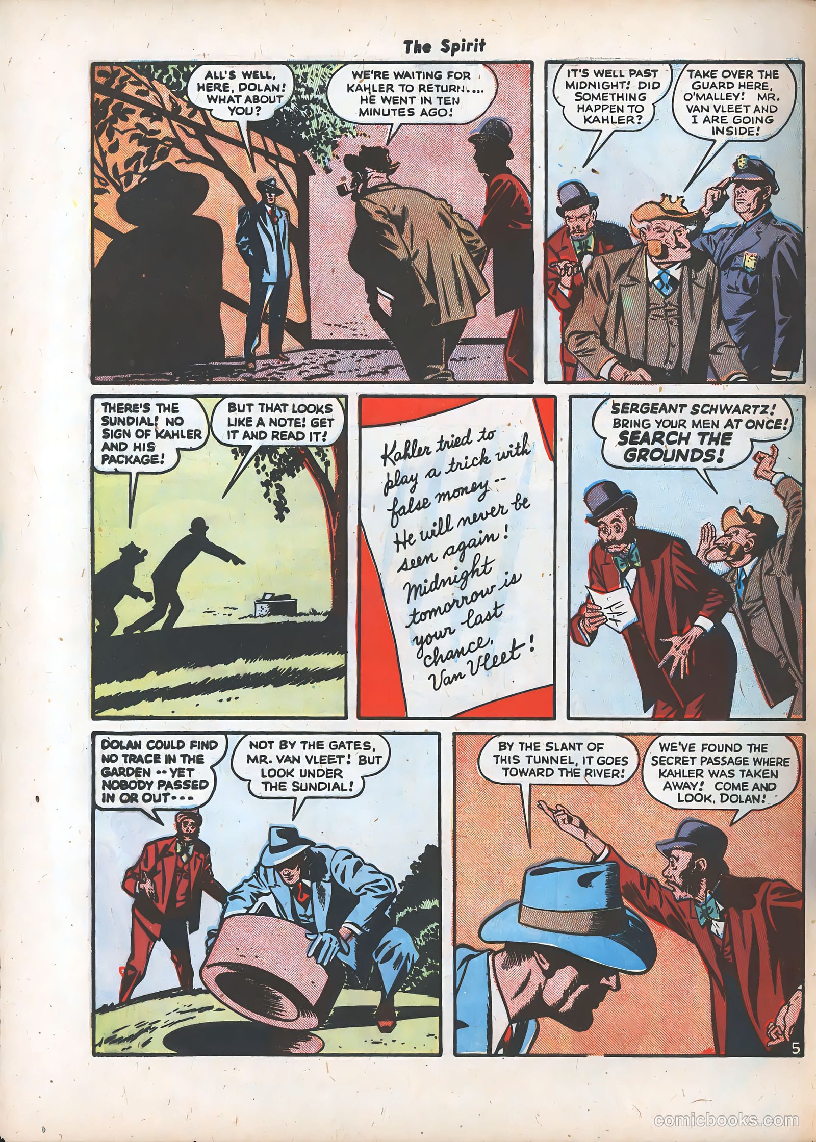 The Spirit #15 (1986) — page 32 of 36