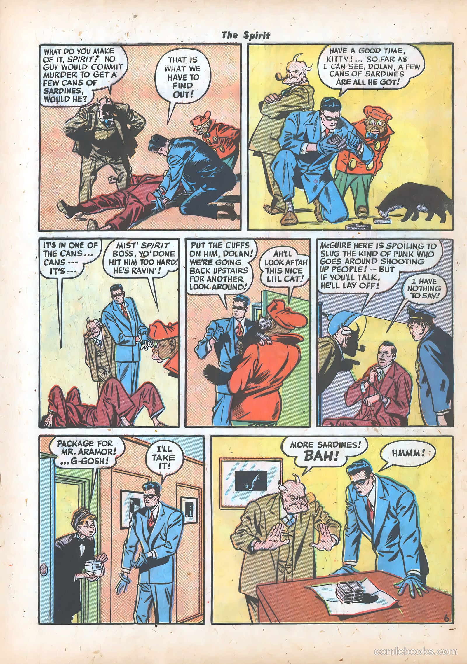 The Spirit #16 (1986) — page 8 of 36