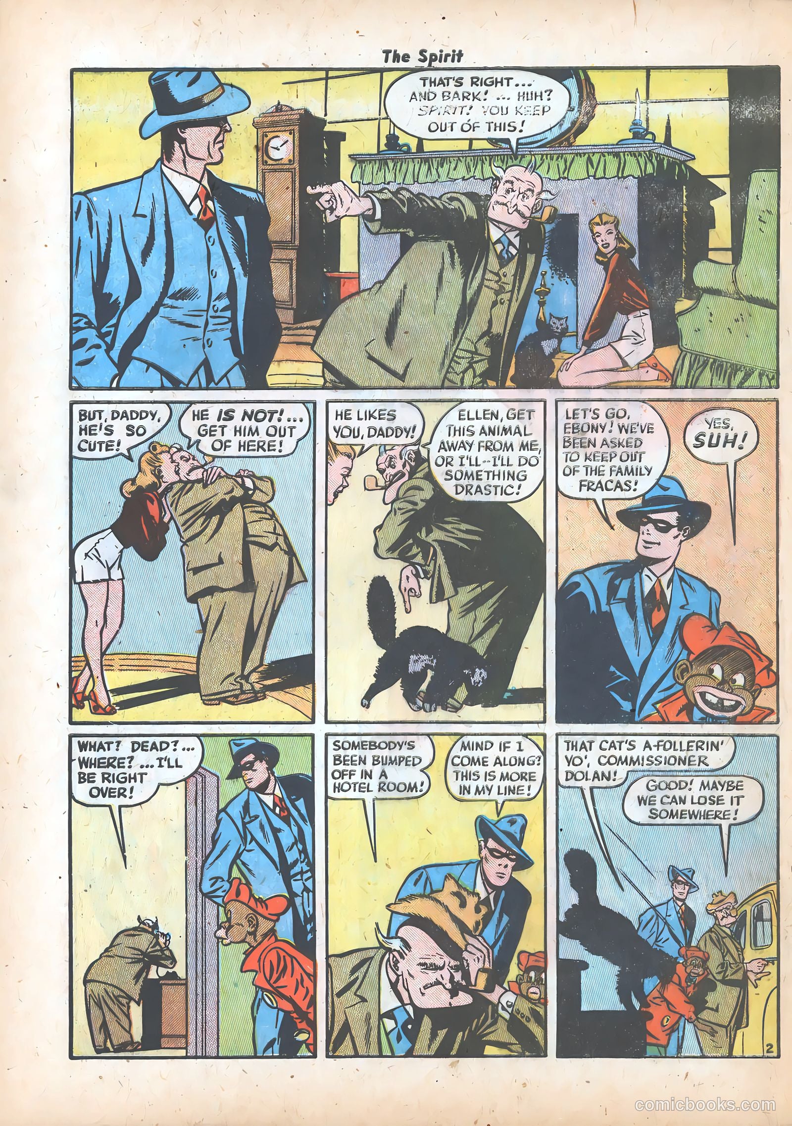 The Spirit #16 (1949) — page 4 of 36