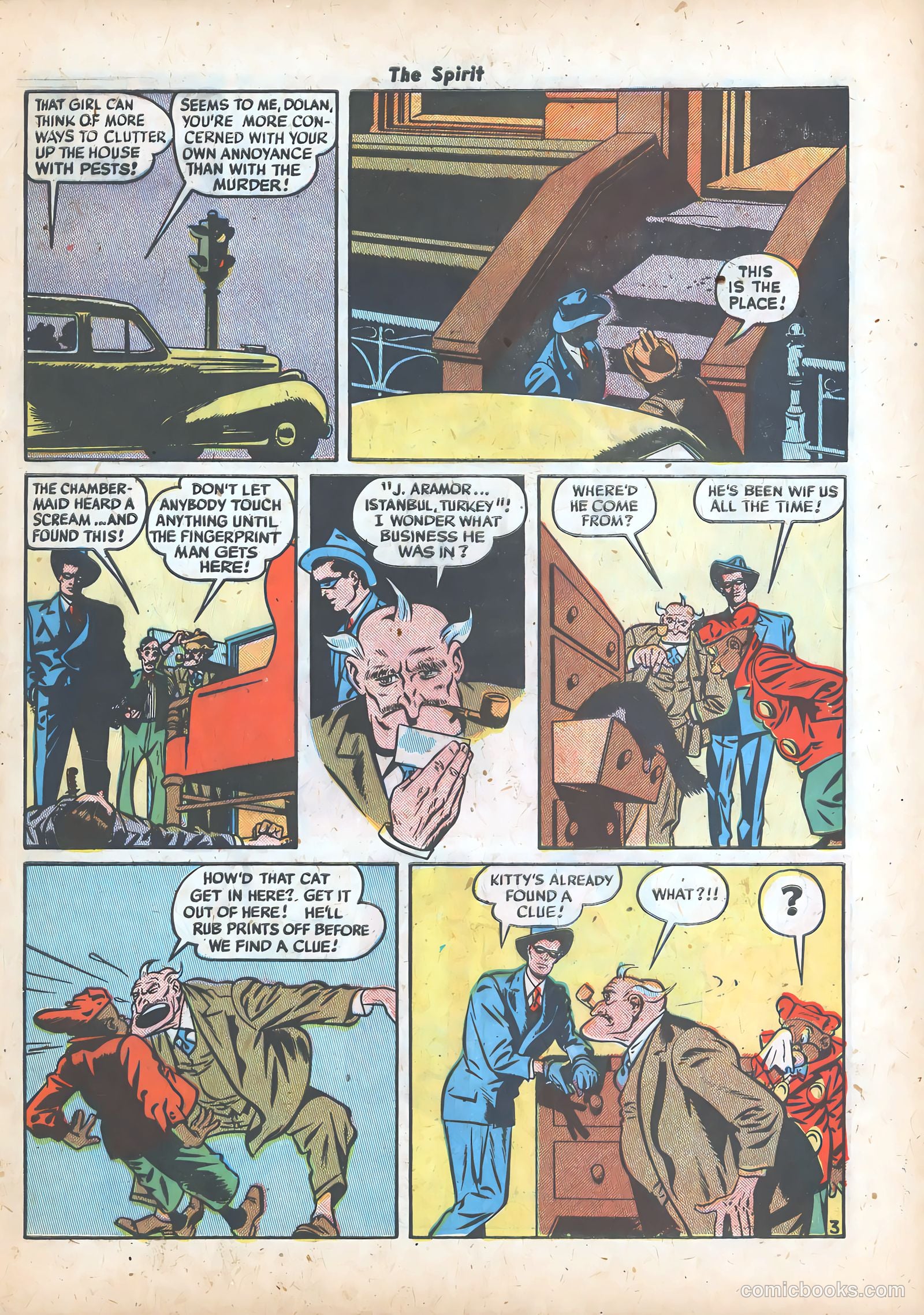 The Spirit #16 (1949) — page 5 of 36