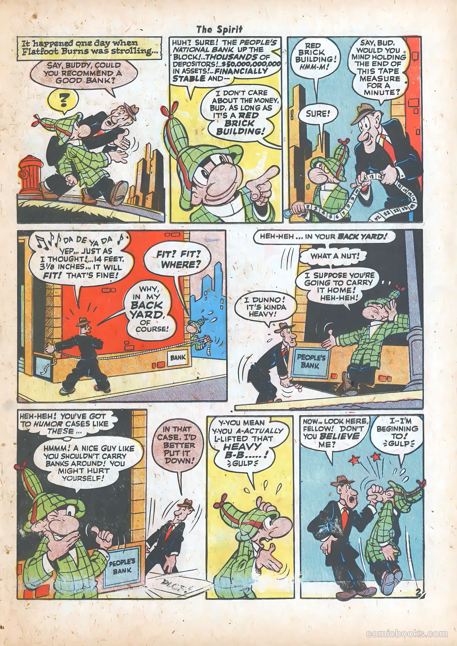 The Spirit #16 (1949) — page 19 of 36