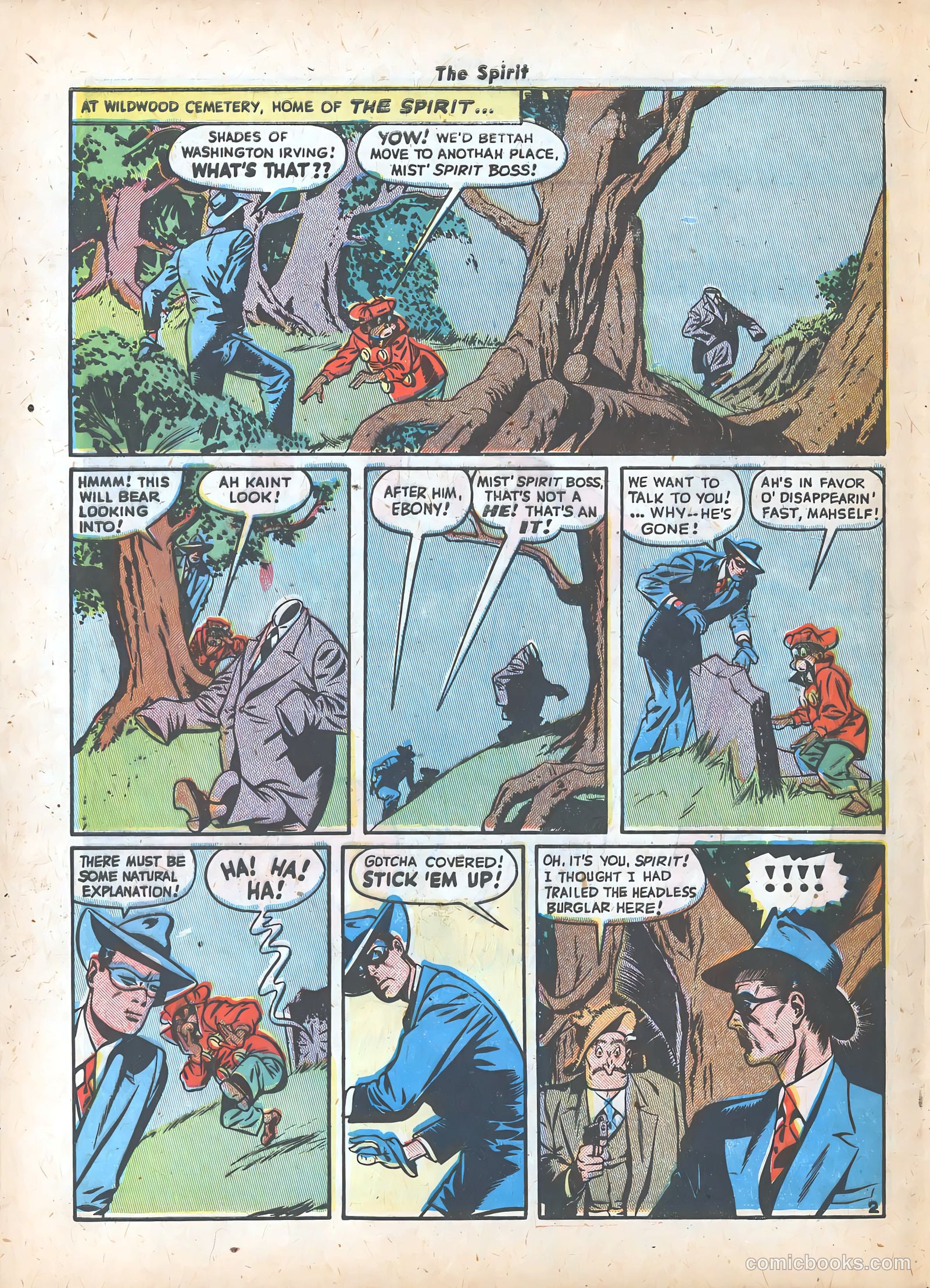 The Spirit #16 (1949) — page 28 of 36