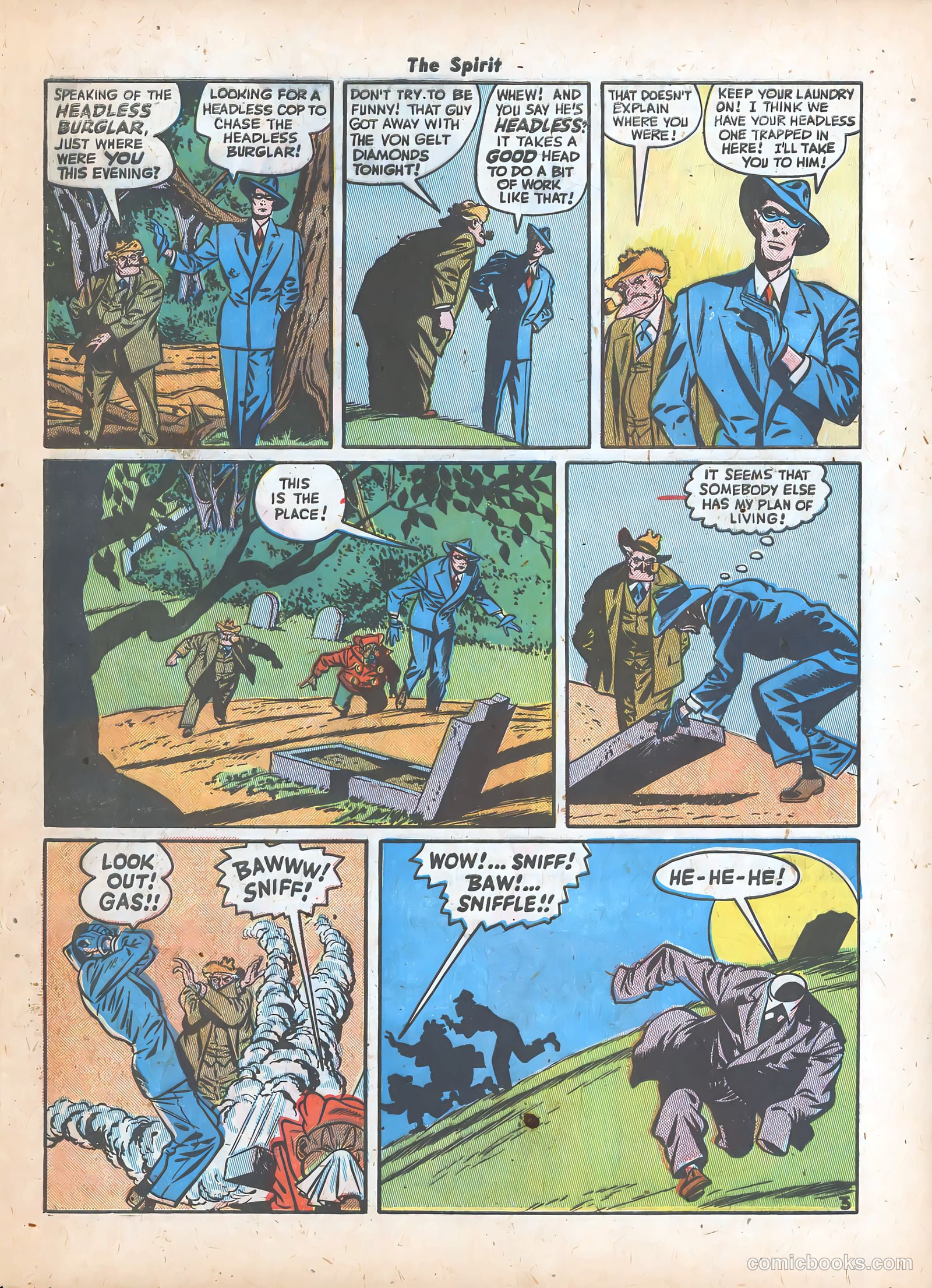 The Spirit #16 (1949) — page 29 of 36