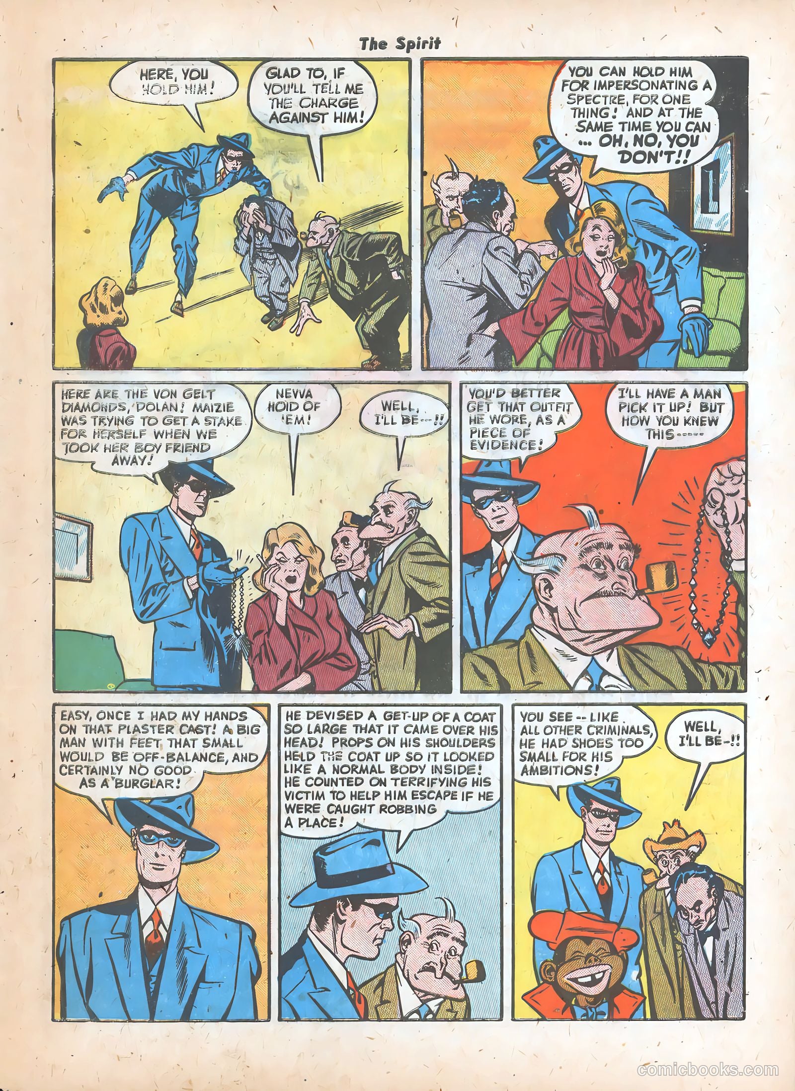 The Spirit #16 (1949) — page 33 of 36
