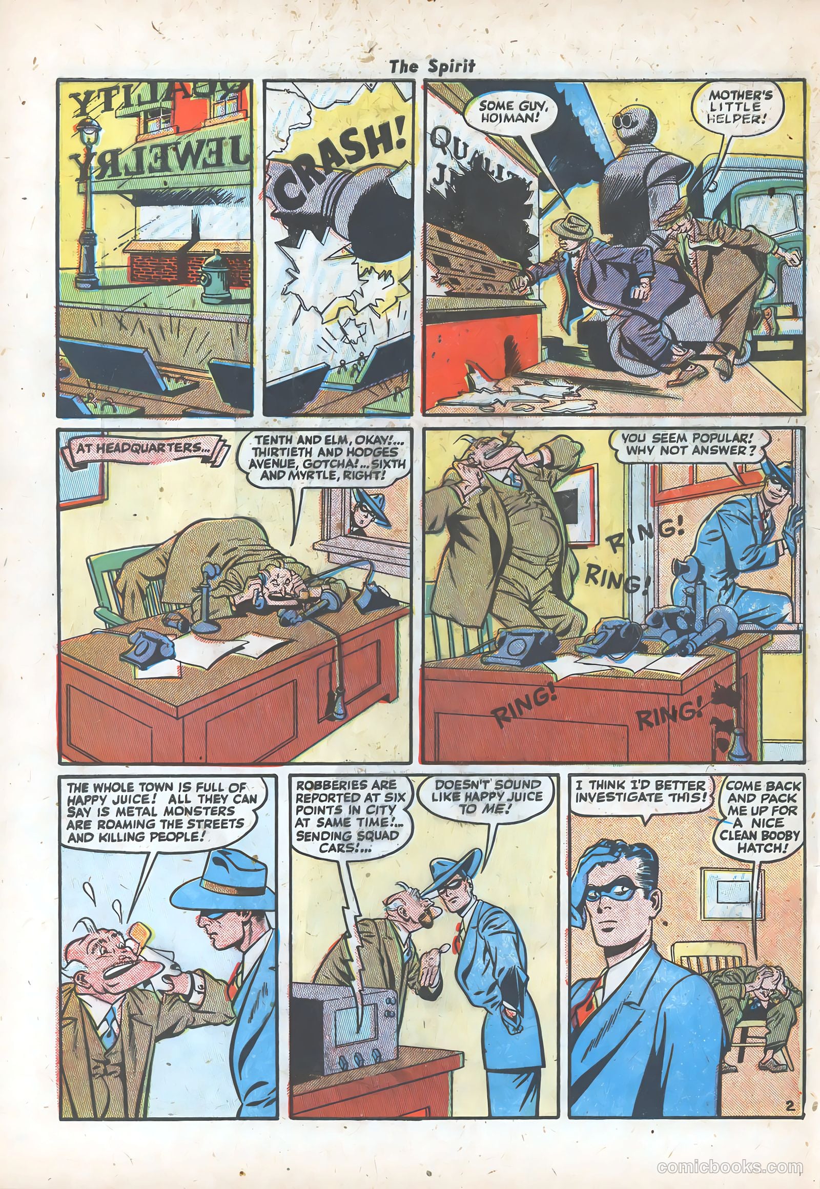 The Spirit #17 (1986) — page 28 of 36