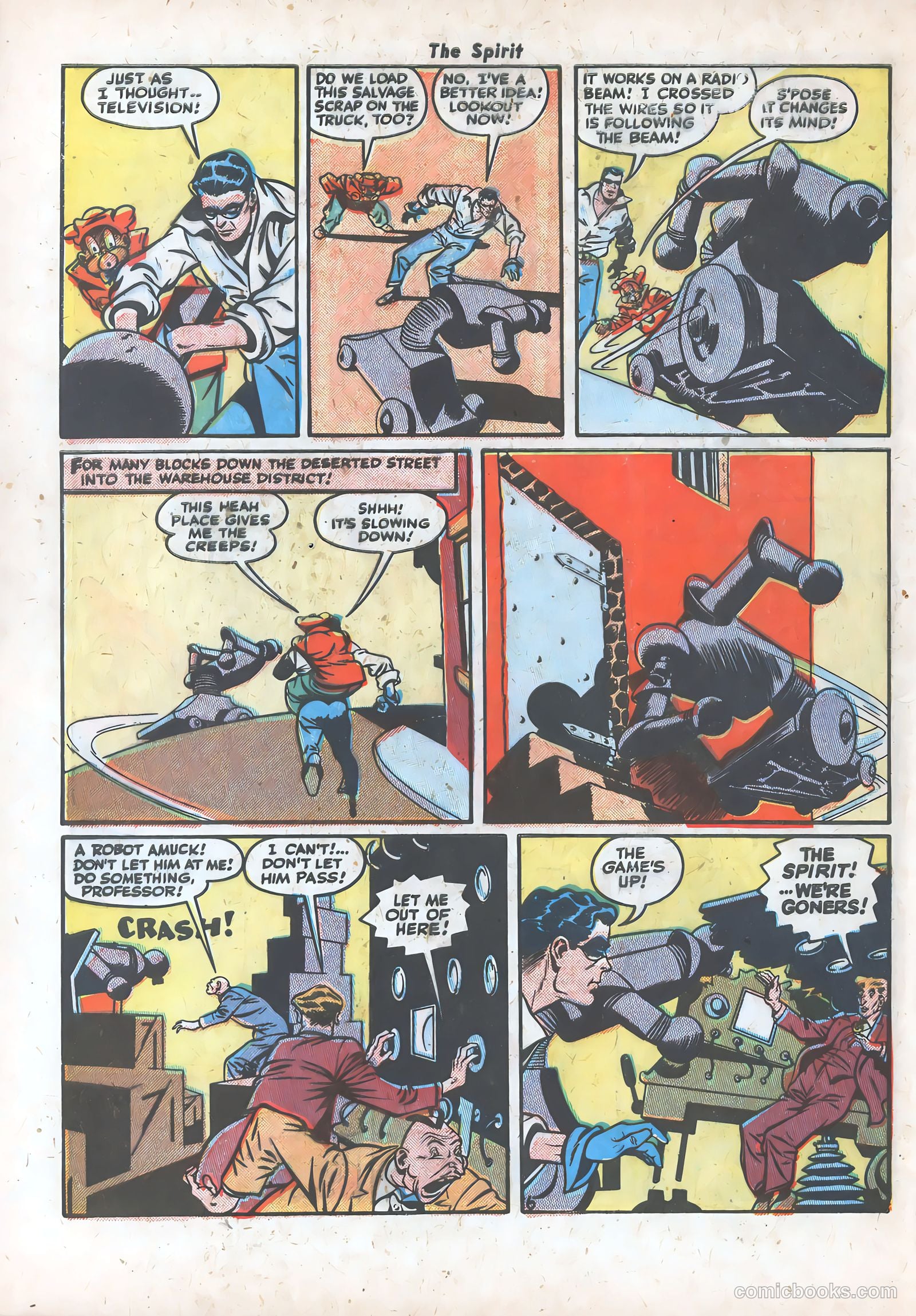 The Spirit #17 (1986) — page 32 of 36