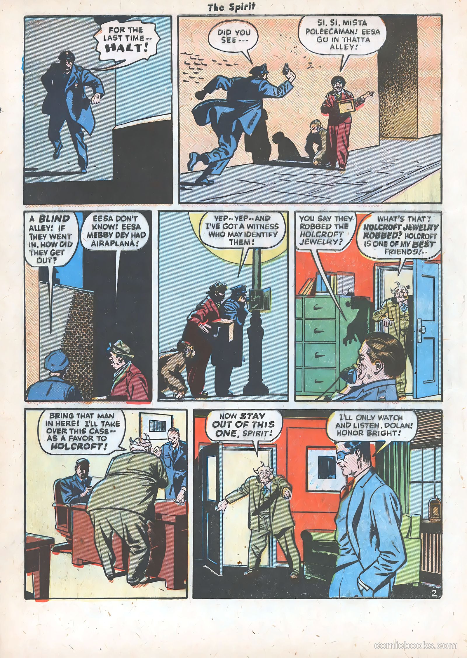 The Spirit #17 (1949) — page 4 of 36
