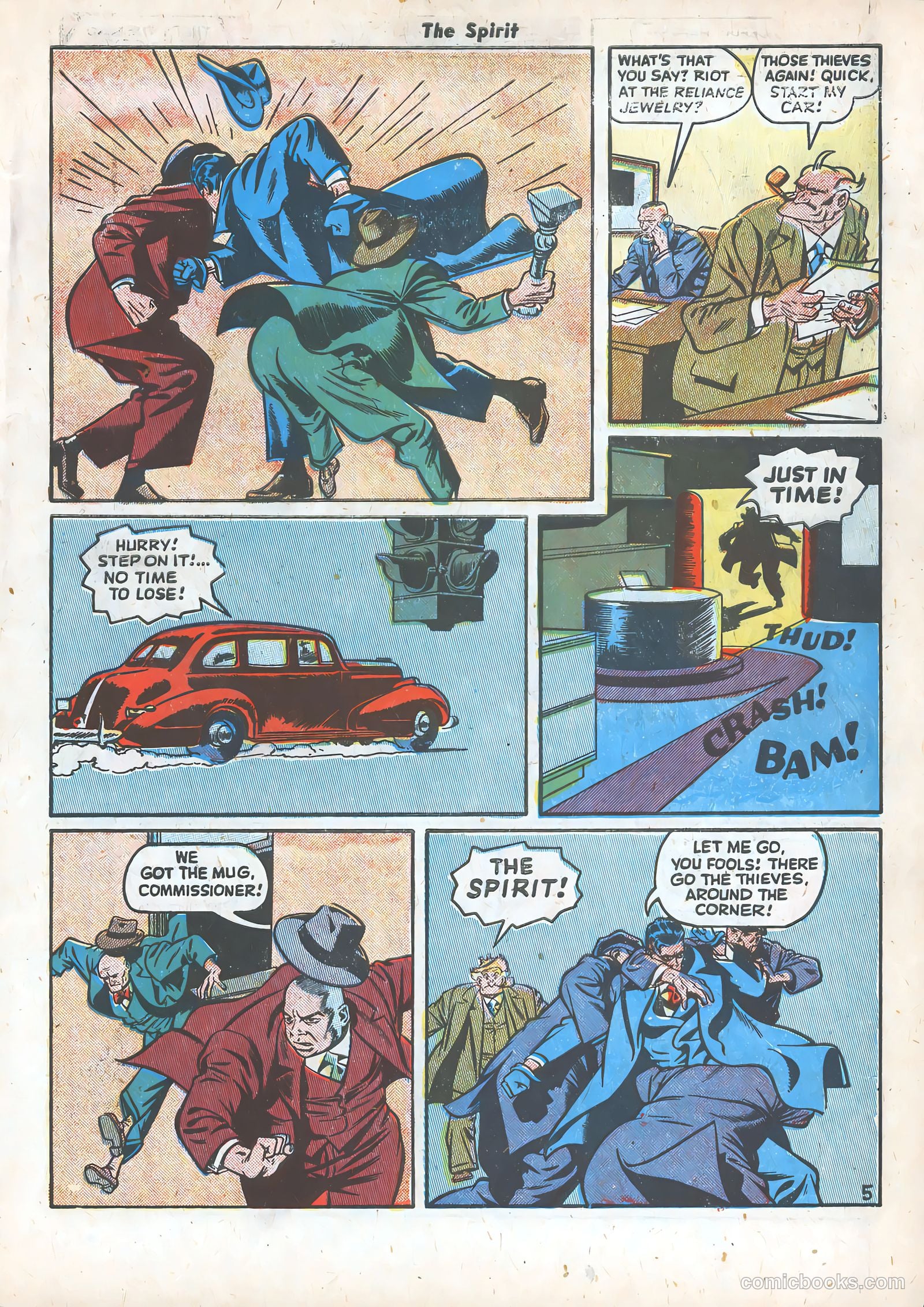 The Spirit #17 (1949) — page 7 of 36
