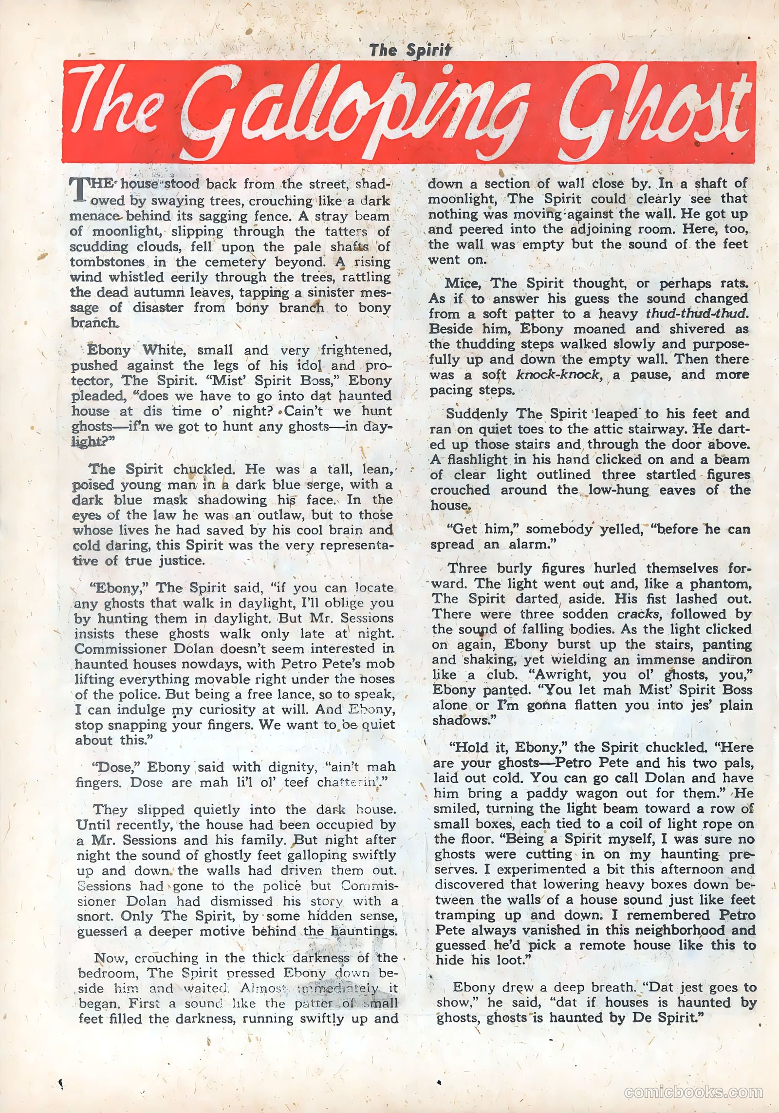 The Spirit #17 (1949) — page 22 of 36