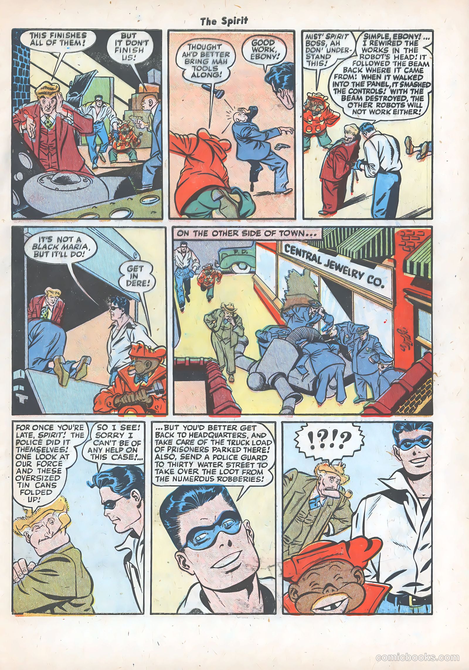 The Spirit #17 (1949) — page 33 of 36