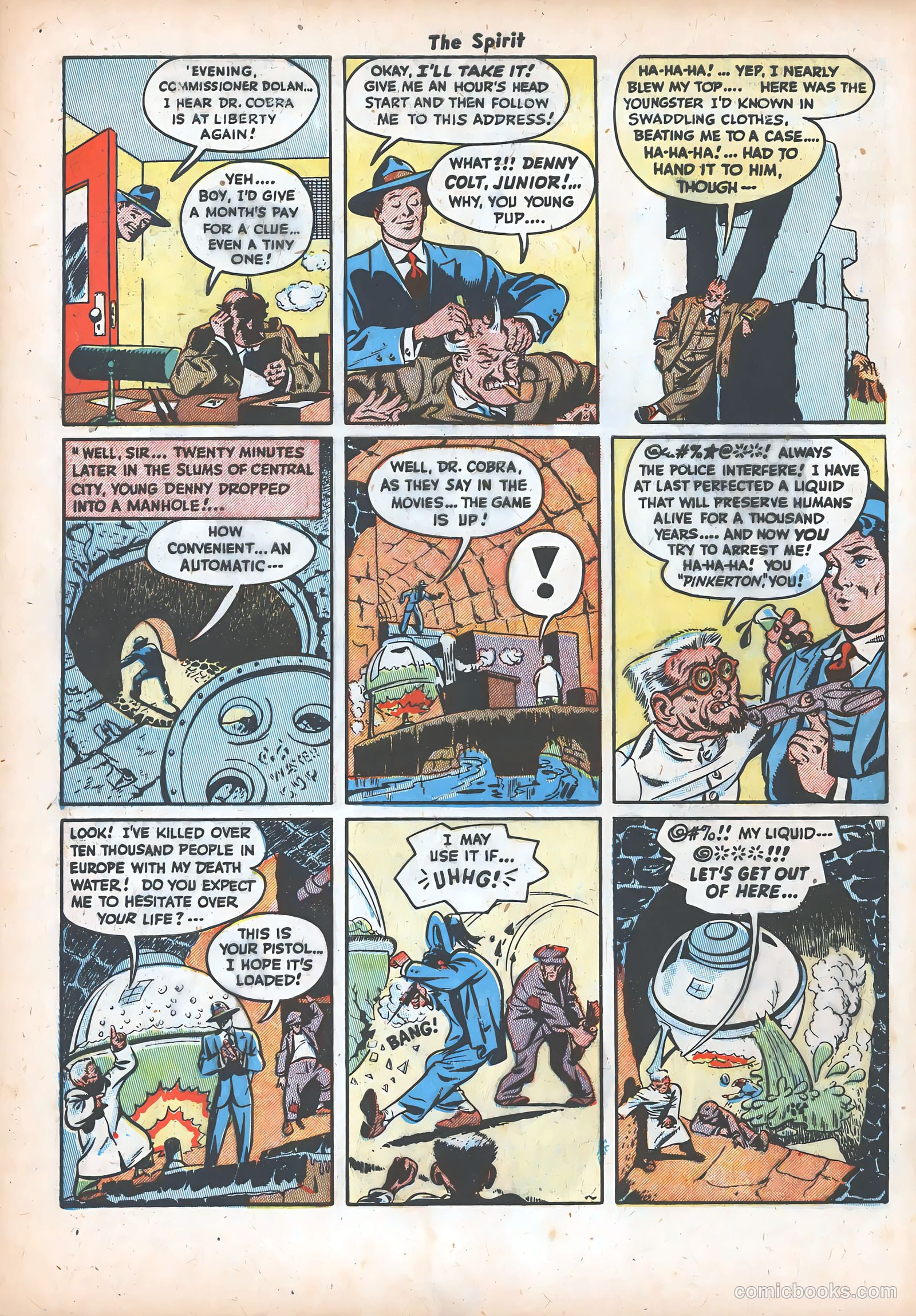 The Spirit #18 (1949) — page 4 of 36