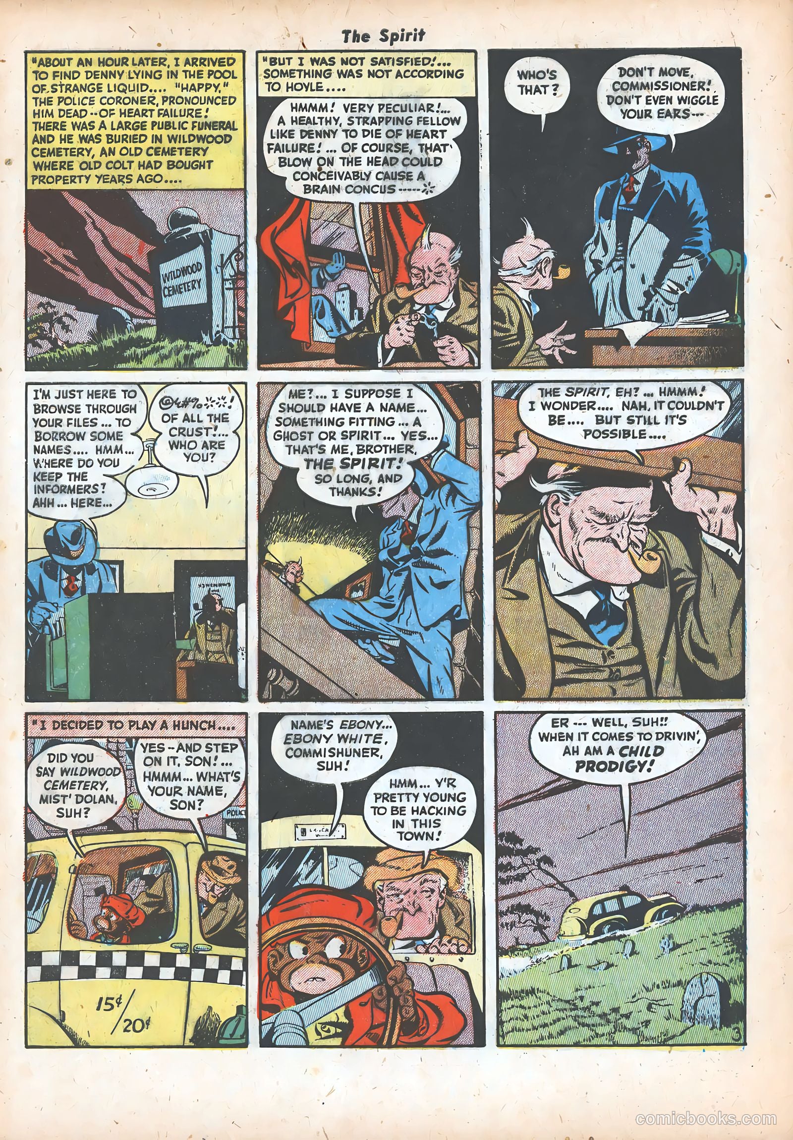 The Spirit #18 (1949) — page 5 of 36