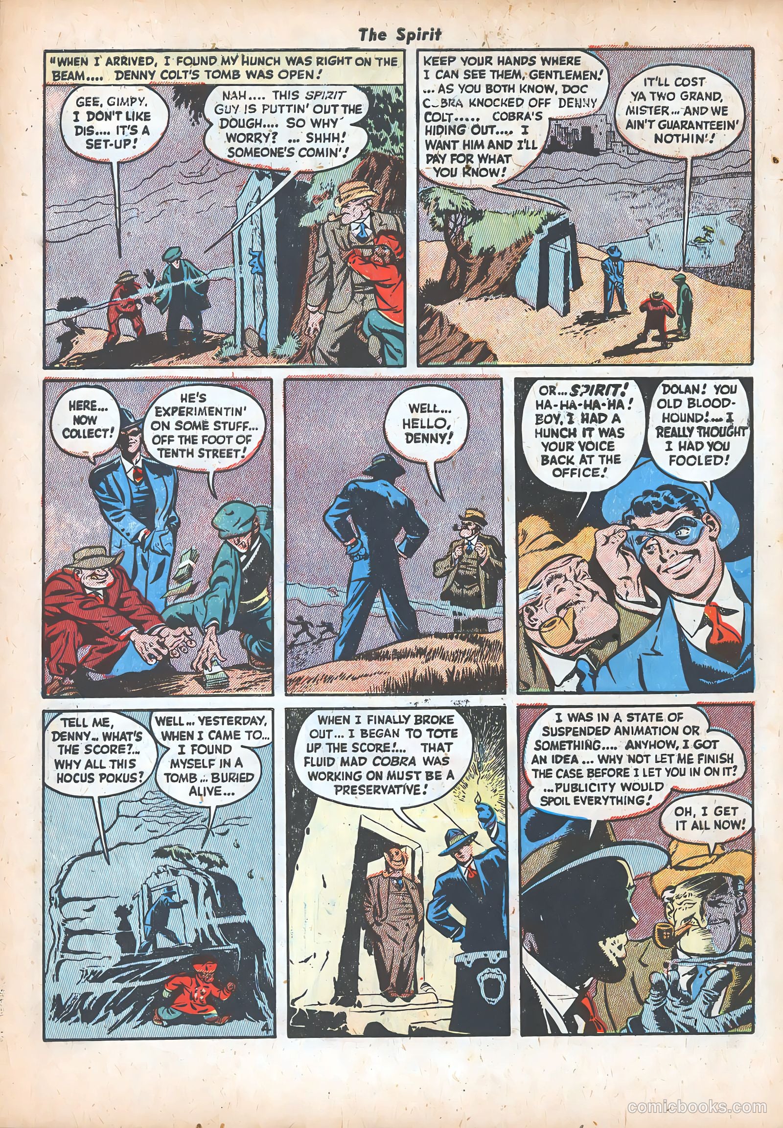 The Spirit #18 (1949) — page 6 of 36