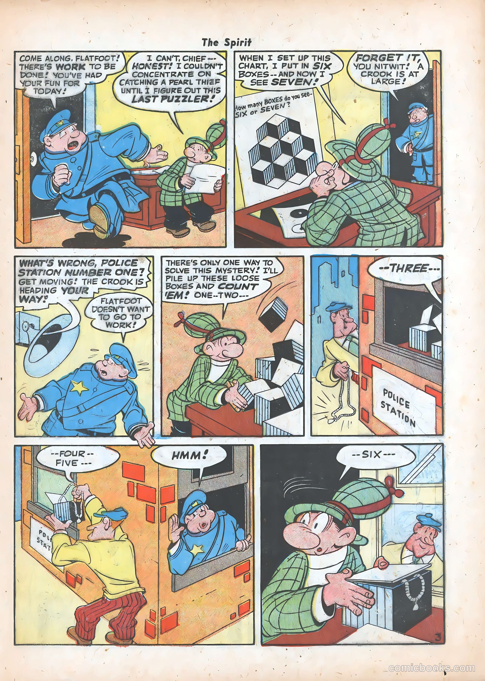 The Spirit #18 (1949) — page 25 of 36