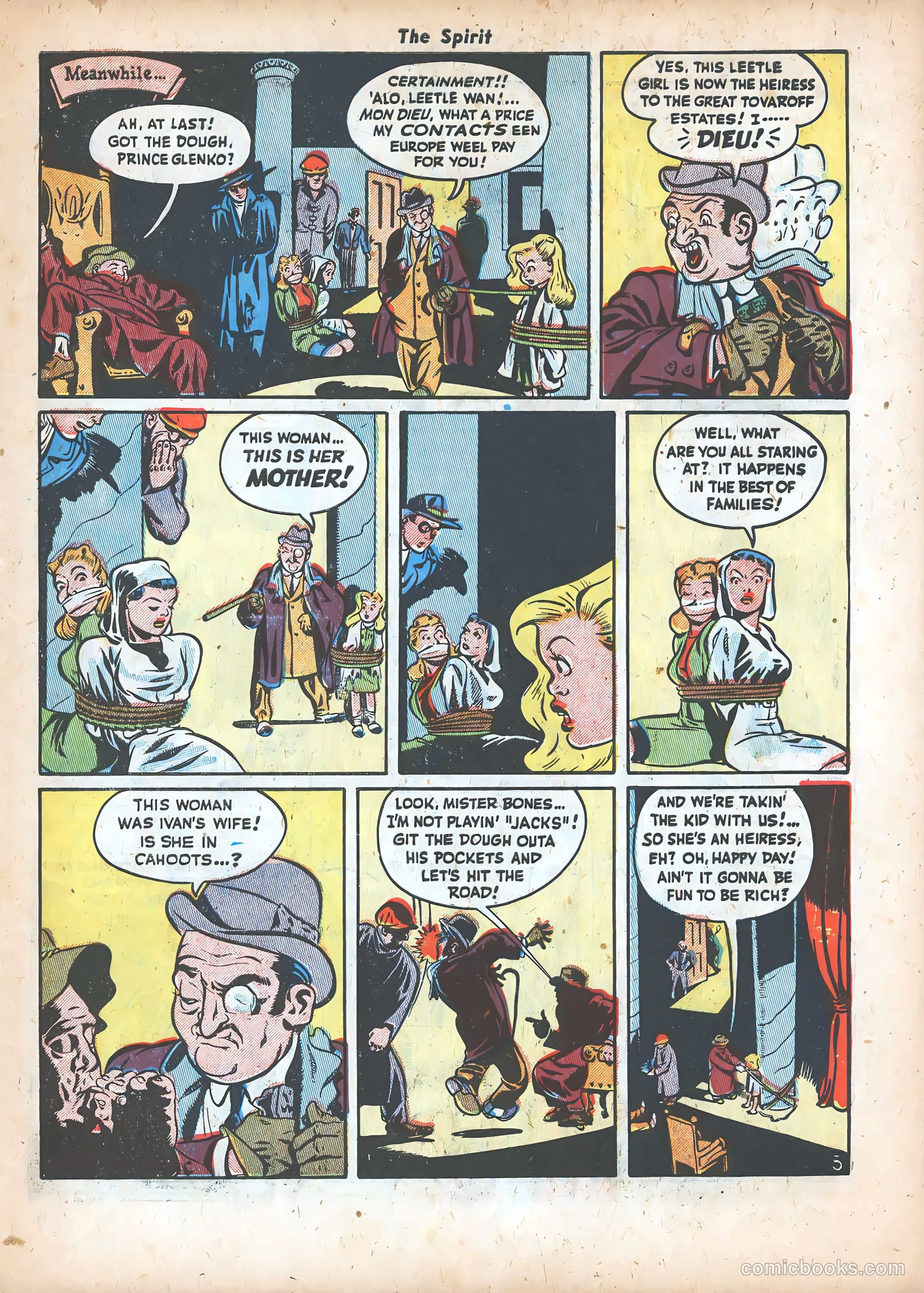 The Spirit #18 (1949) — page 31 of 36