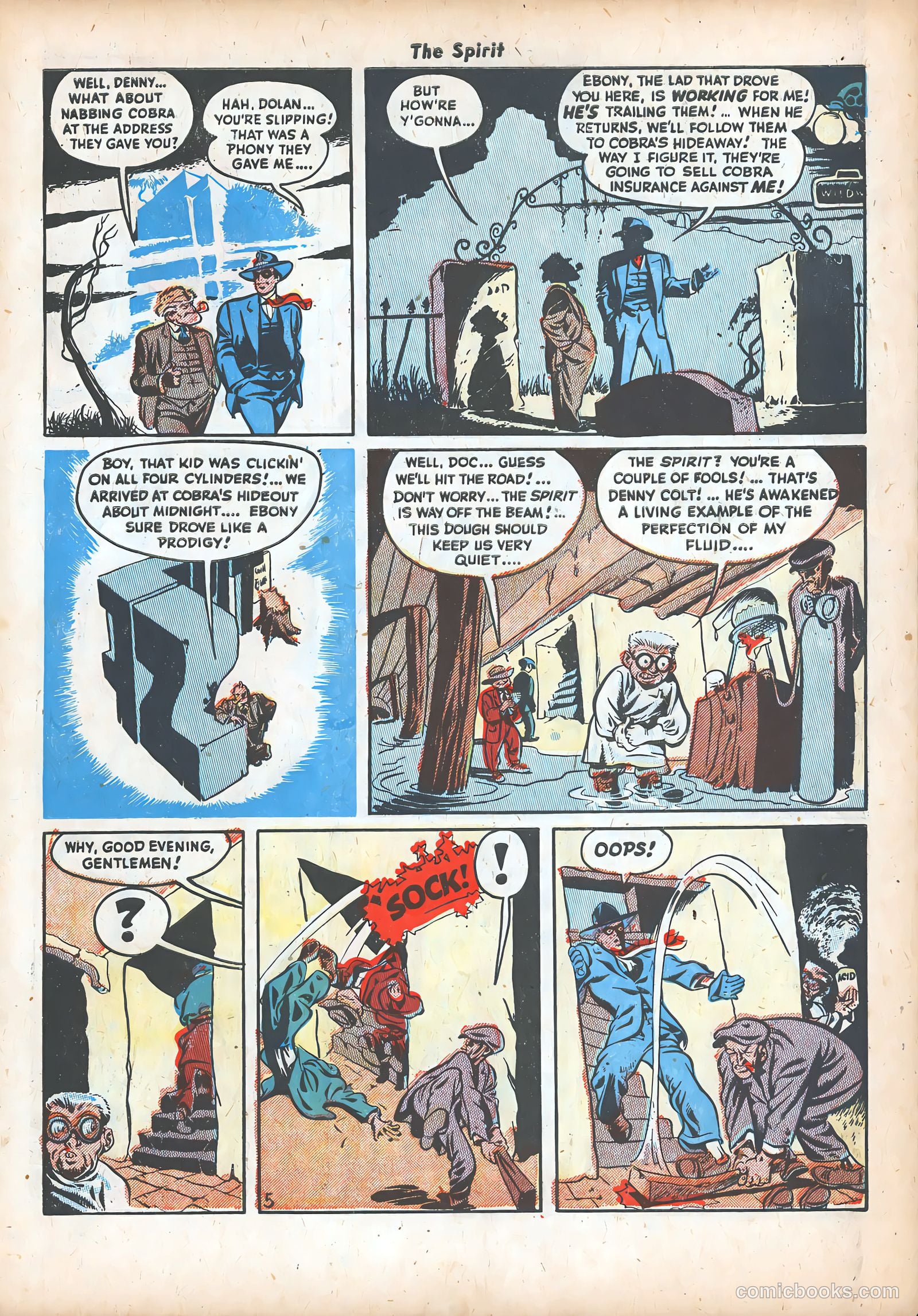 The Spirit #18 (1986) — page 7 of 36