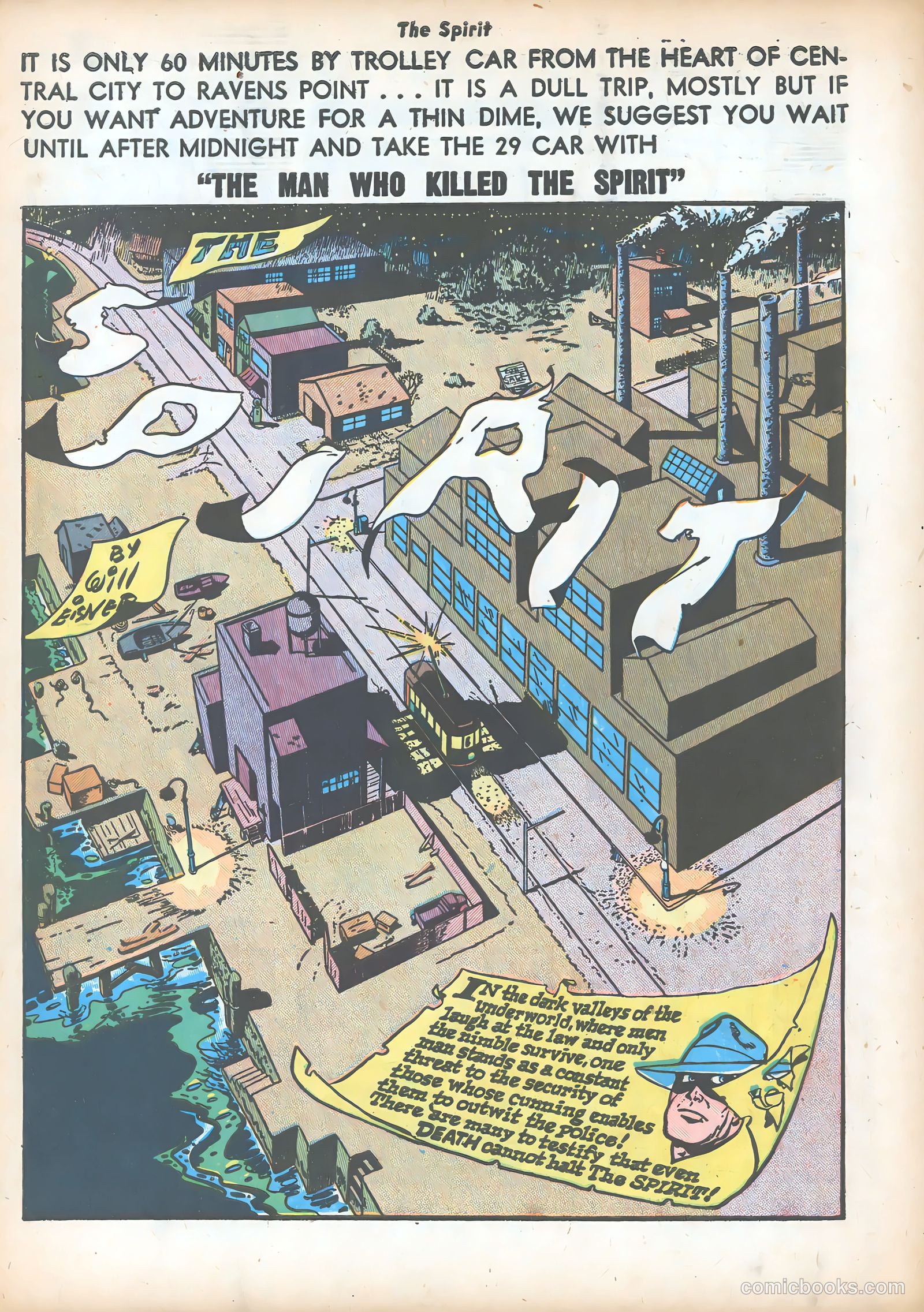The Spirit #19 (1986) — page 3 of 36