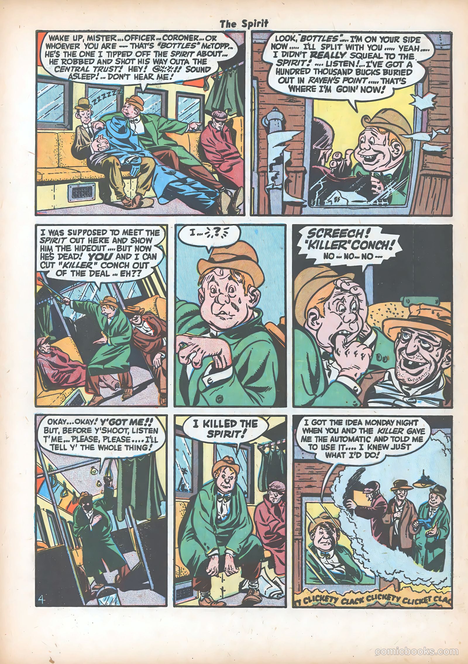 The Spirit #19 (1986) — page 6 of 36
