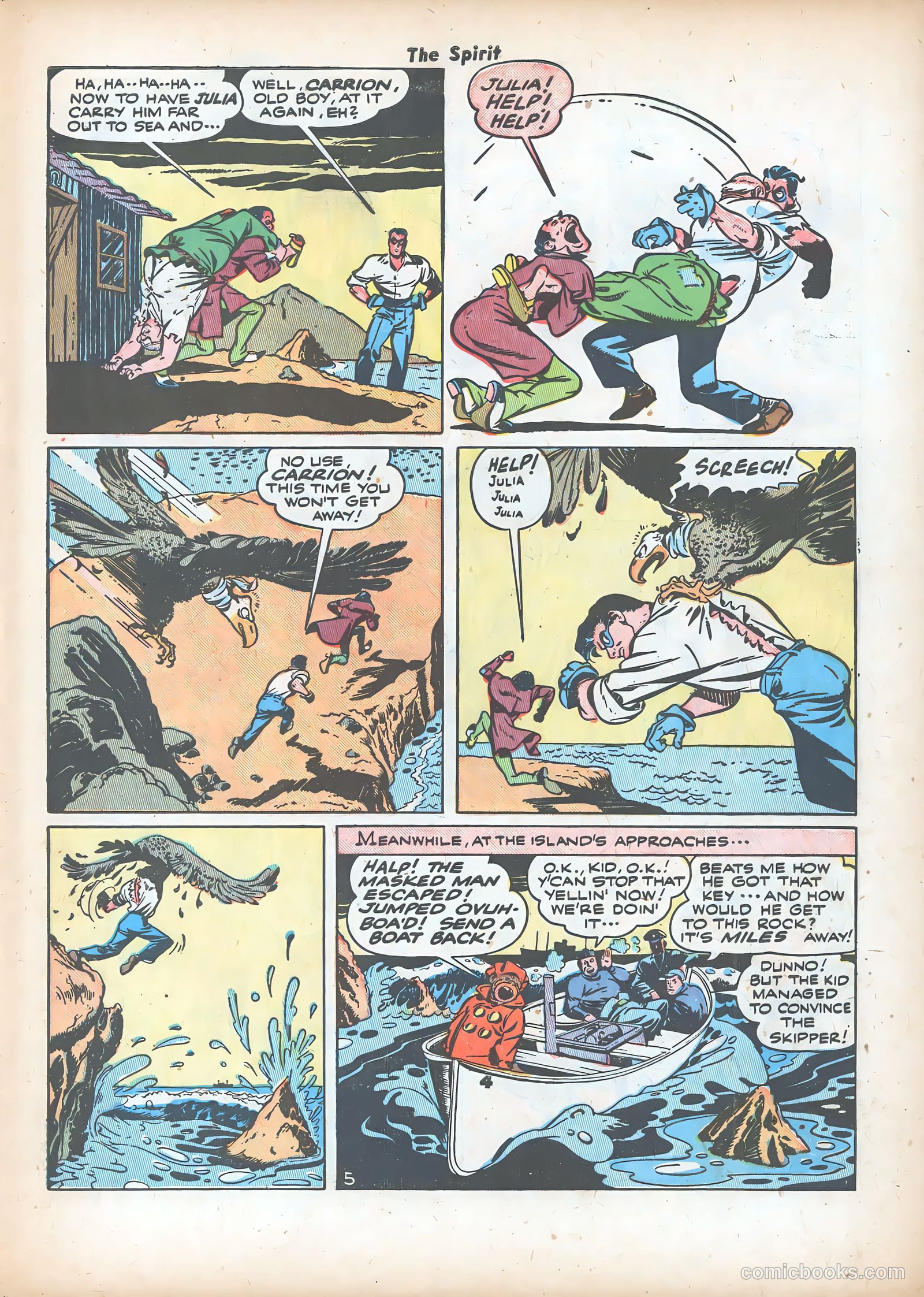 The Spirit #19 (1986) — page 31 of 36