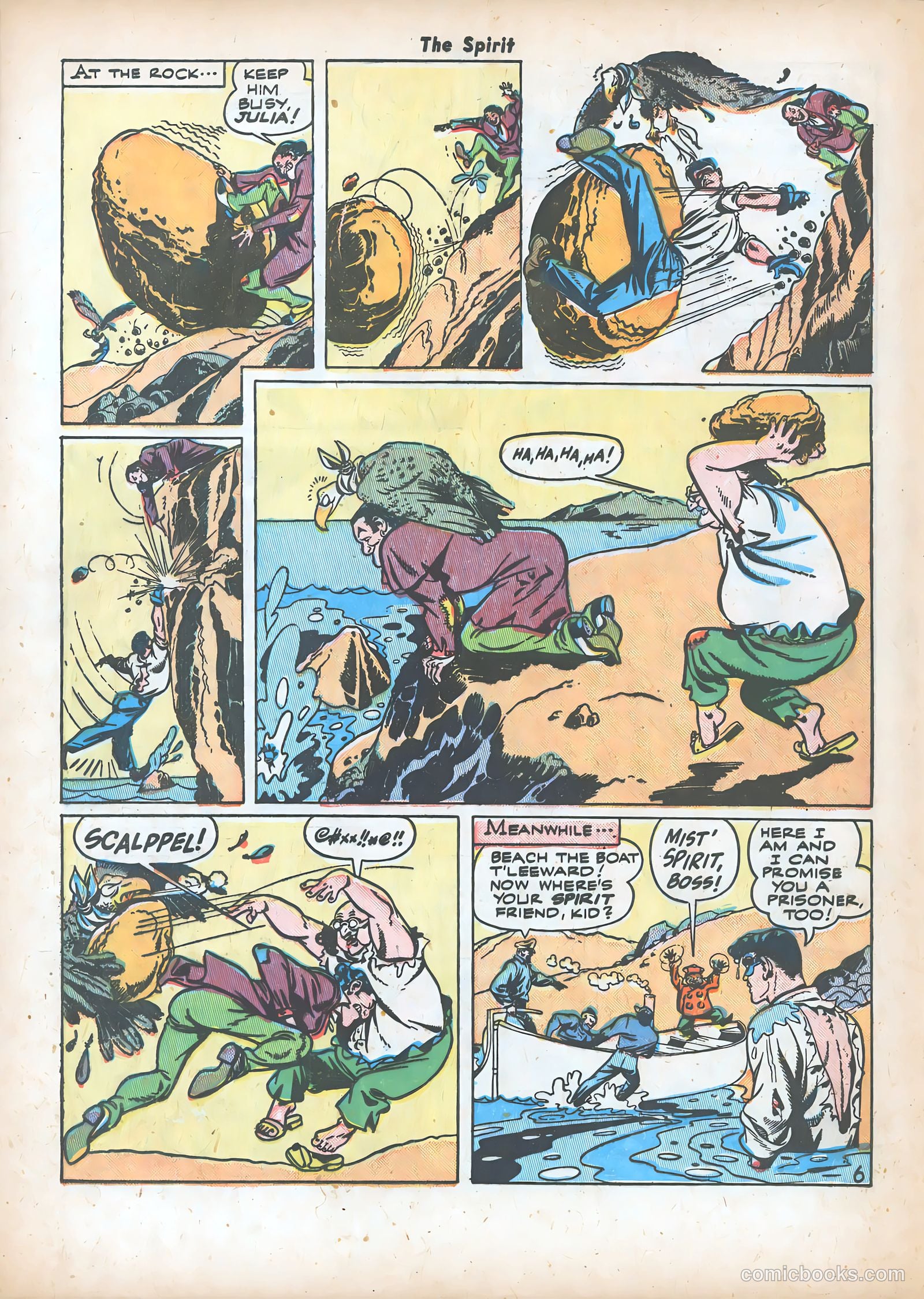The Spirit #19 (1986) — page 32 of 36