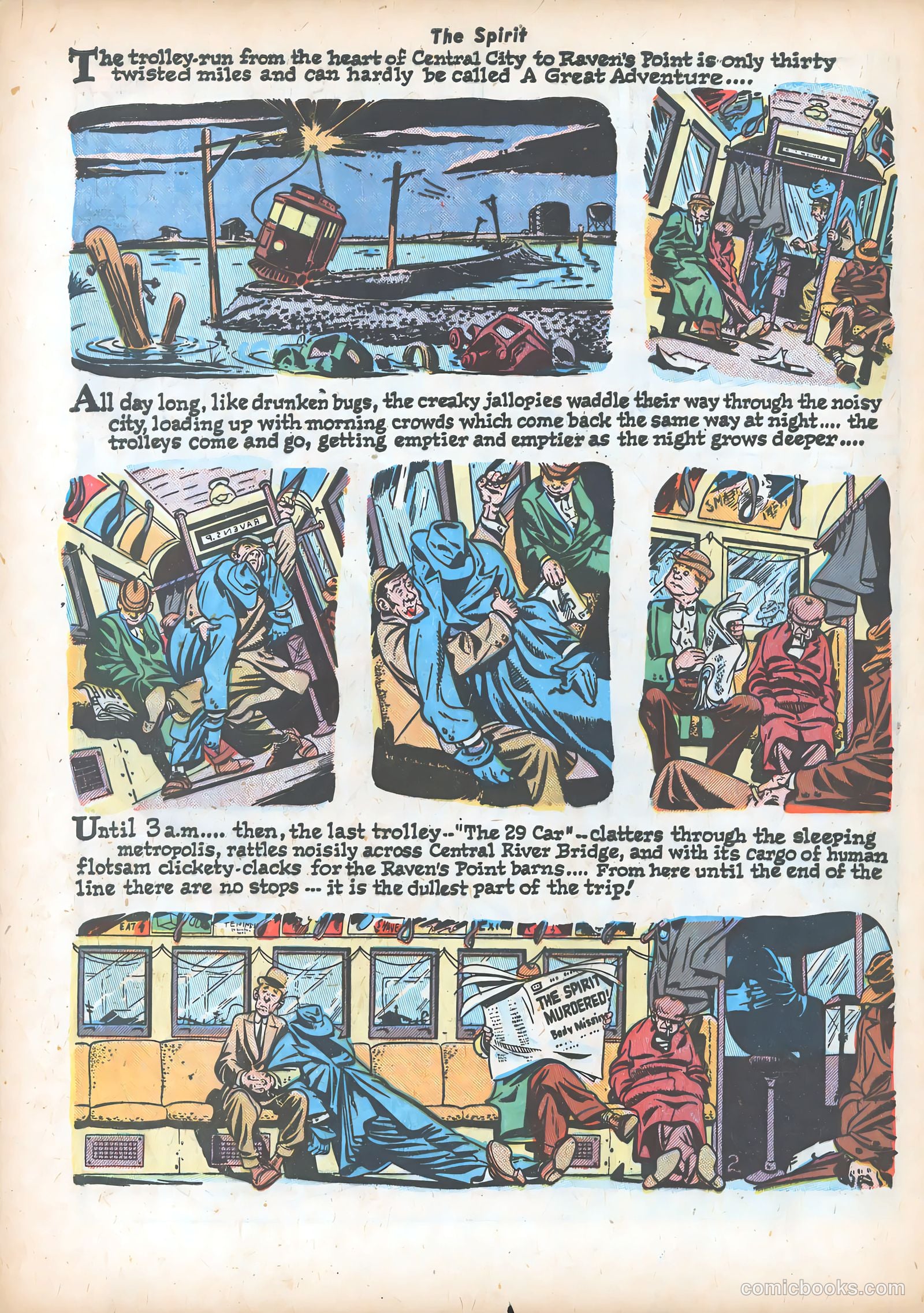 The Spirit #19 (1950) — page 4 of 36