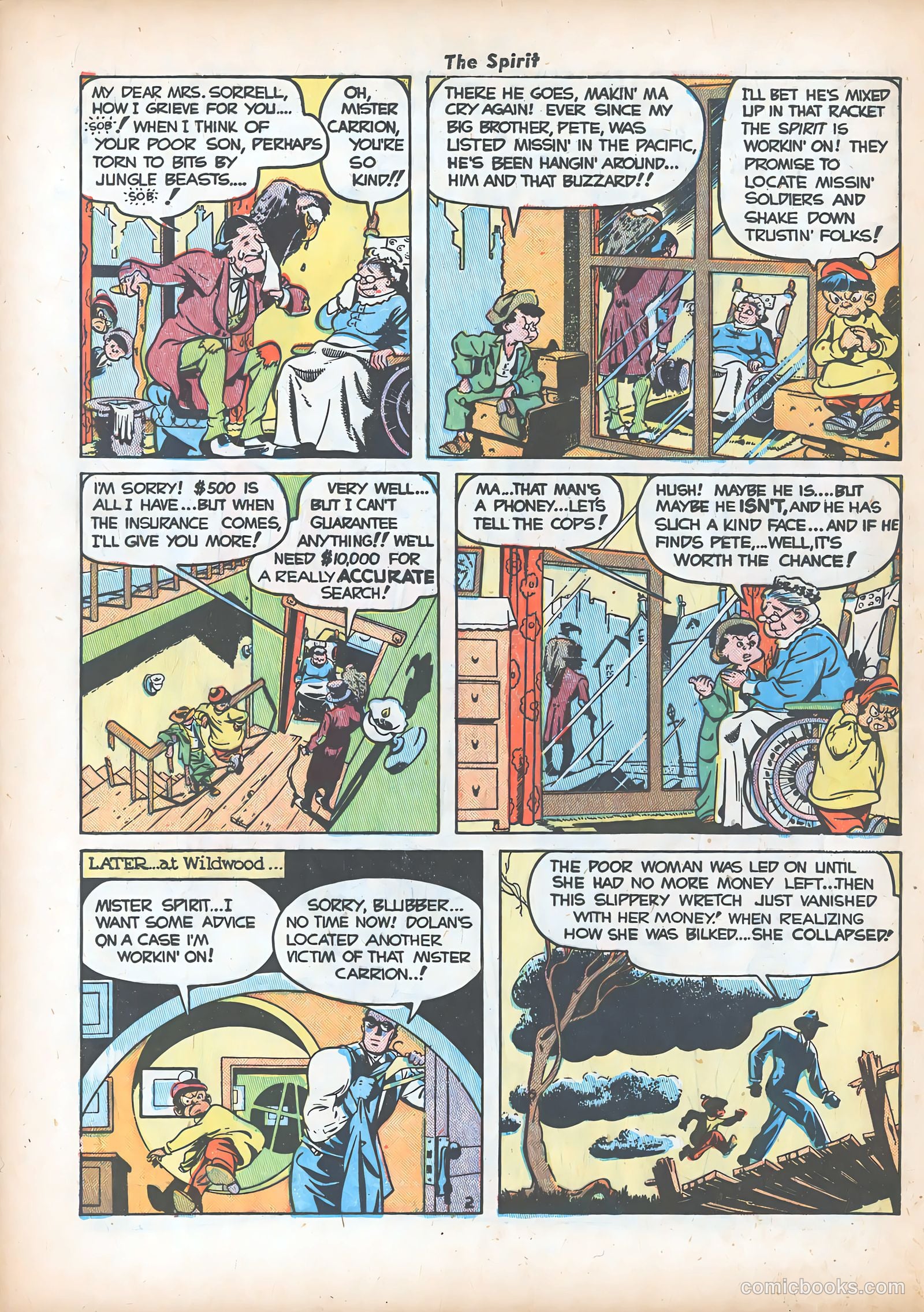 The Spirit #19 (1950) — page 12 of 36