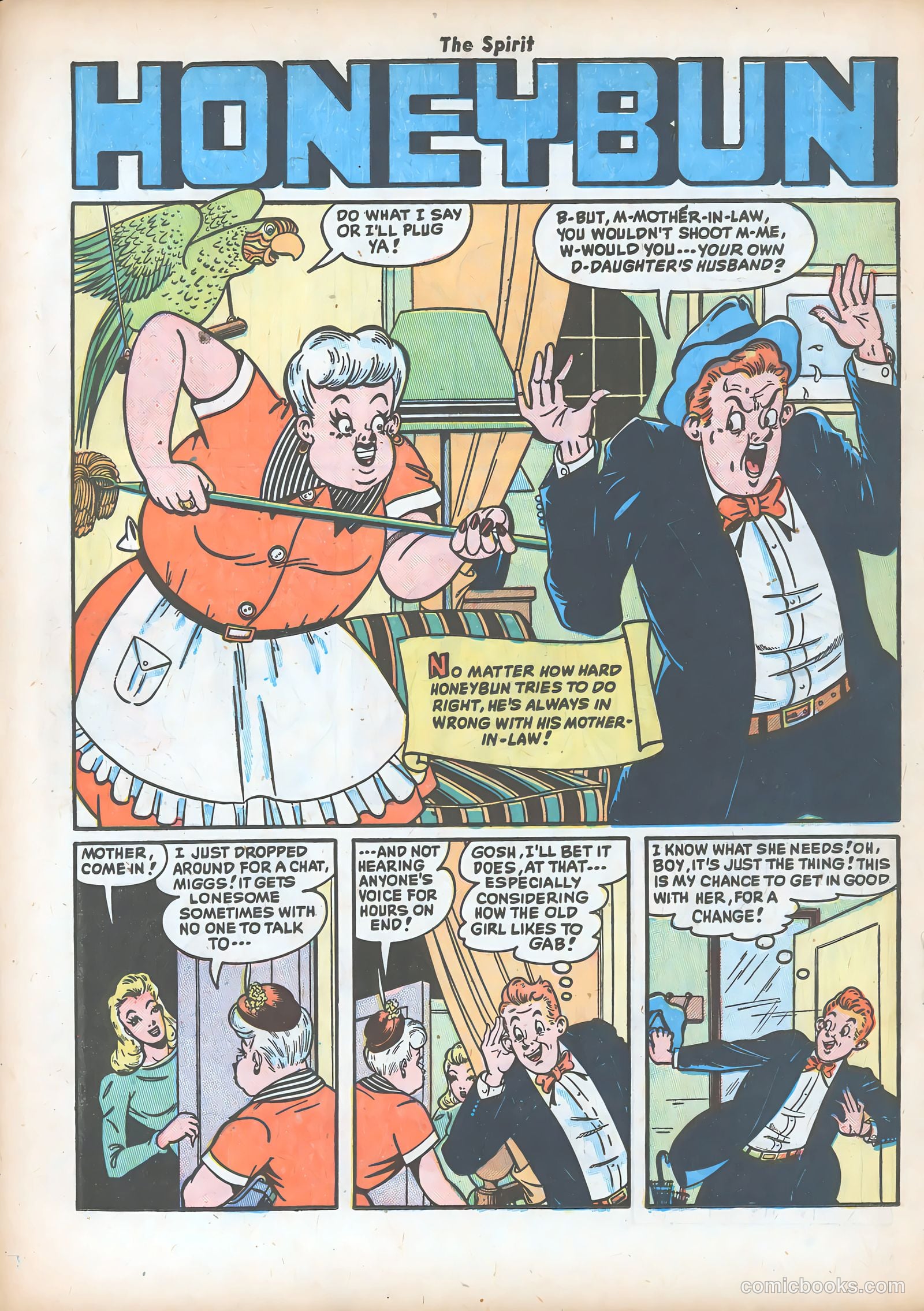 The Spirit #19 (1950) — page 18 of 36