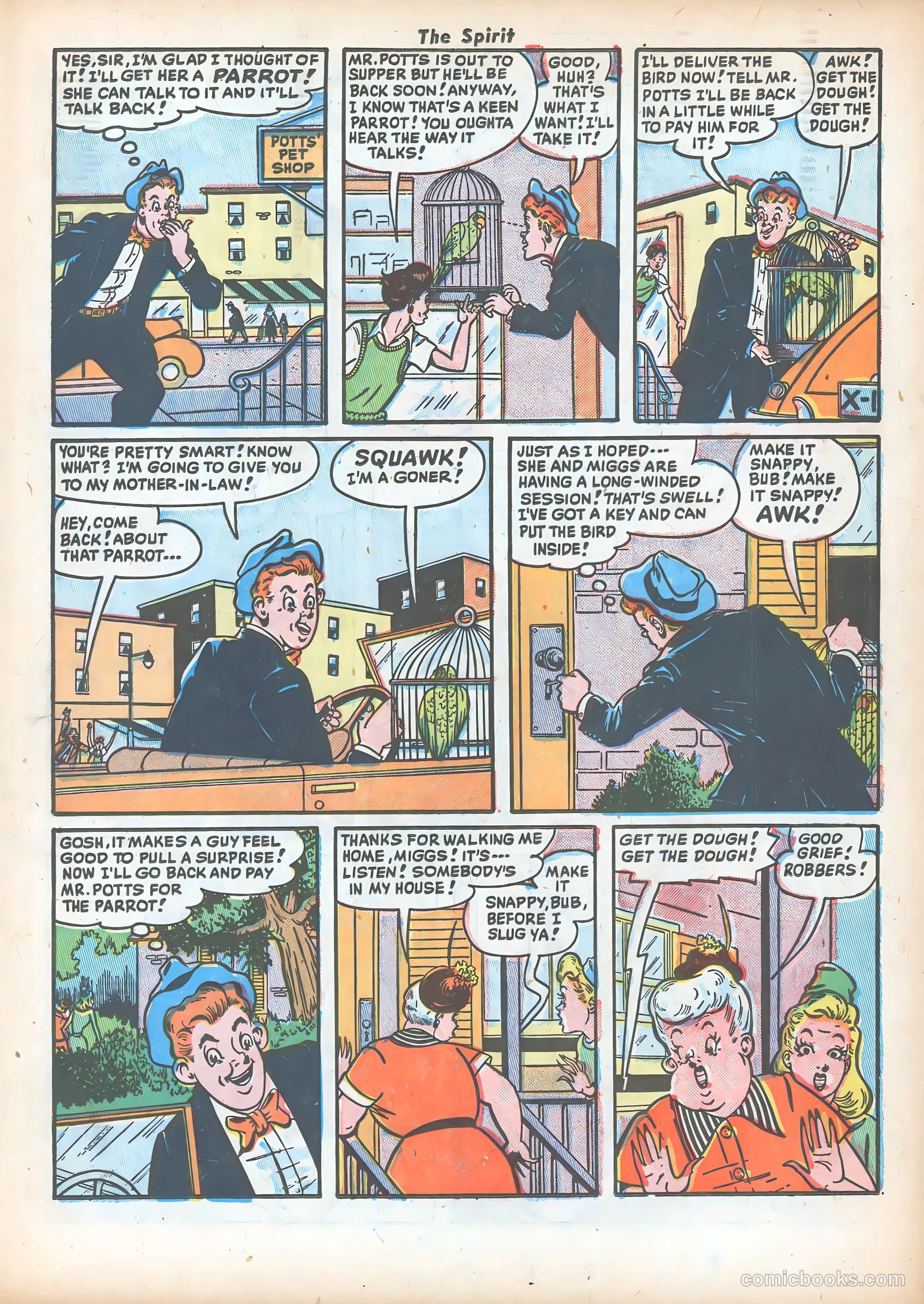 The Spirit #19 (1950) — page 19 of 36