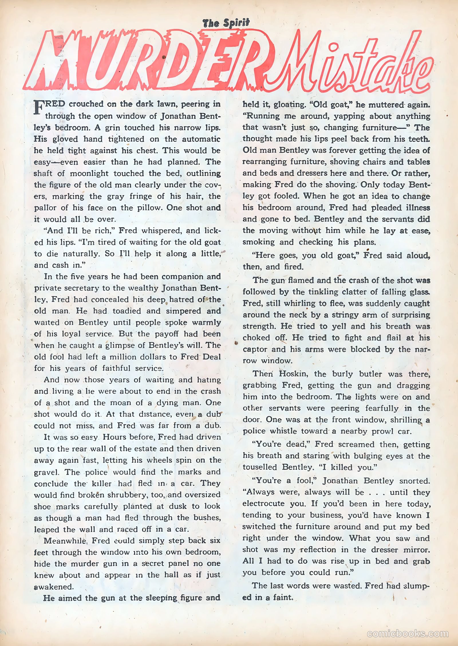 The Spirit #19 (1950) — page 22 of 36