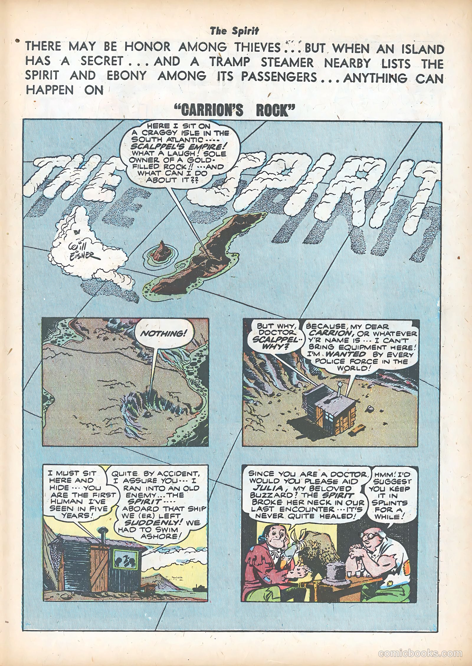 The Spirit #19 (1950) — page 27 of 36