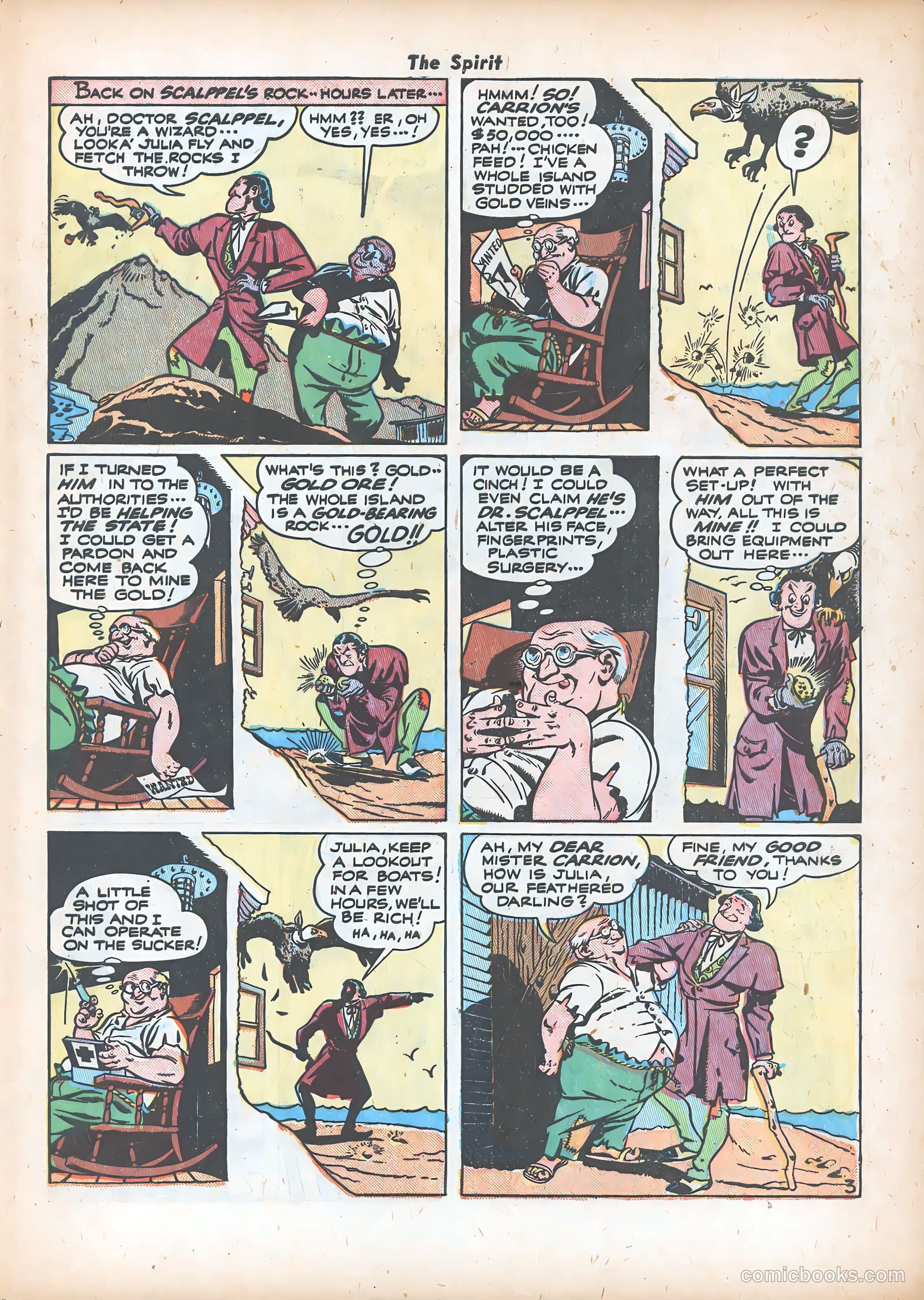 The Spirit #19 (1950) — page 29 of 36