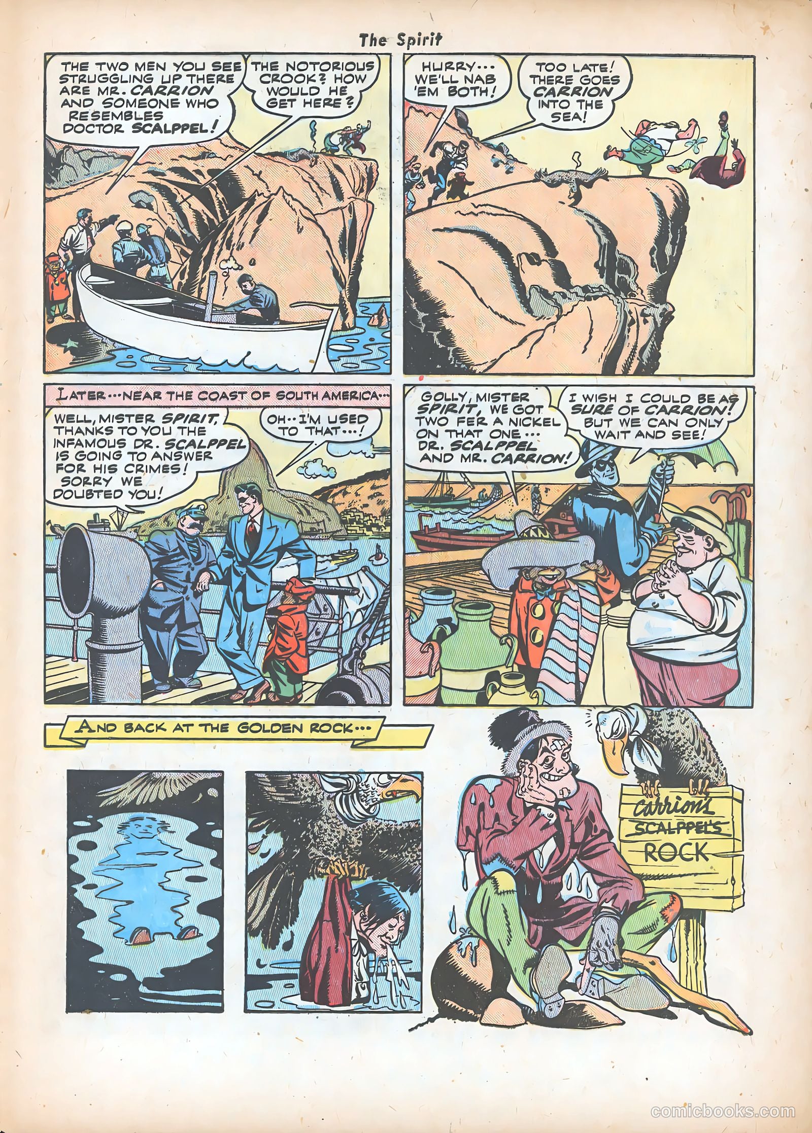 The Spirit #19 (1950) — page 33 of 36