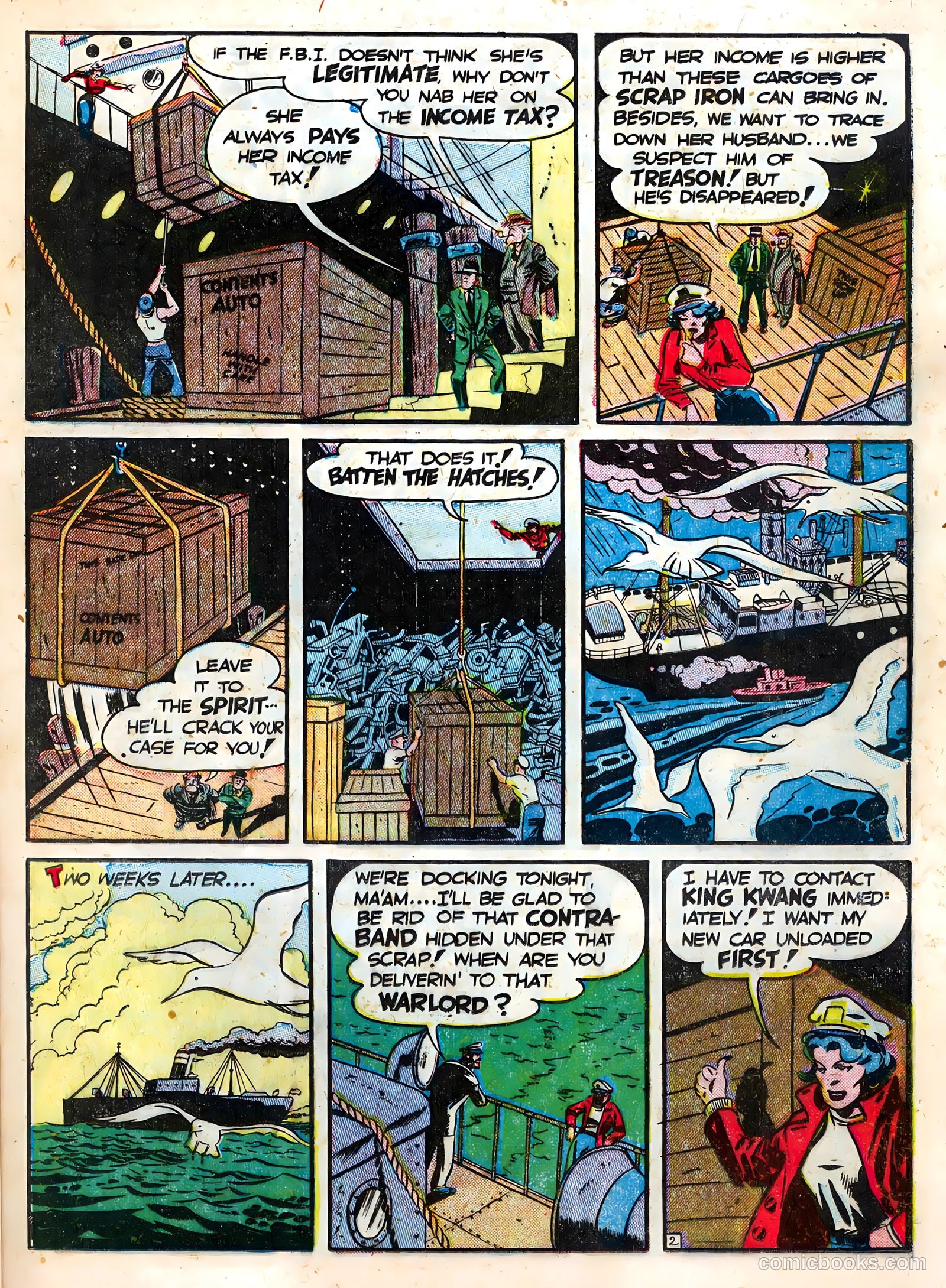 The Spirit #2 (1983) — page 21 of 36