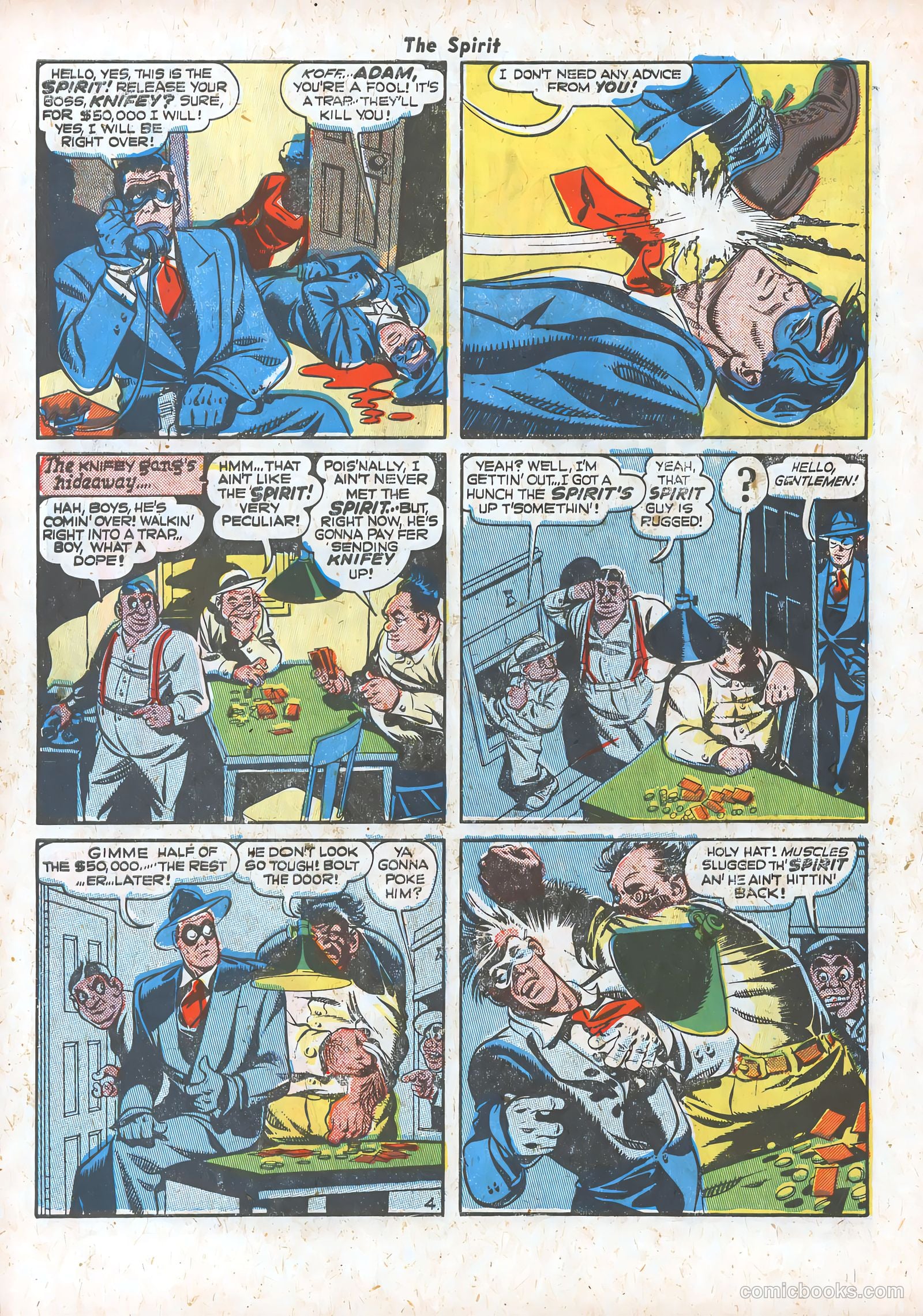 The Spirit #20 (1950) — page 6 of 36