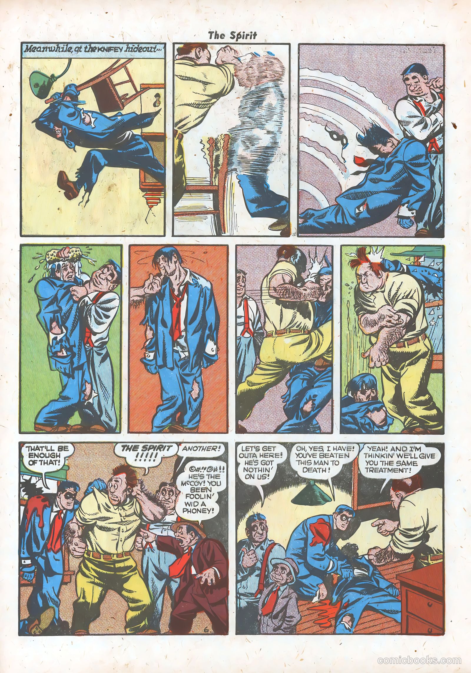 The Spirit #20 (1950) — page 8 of 36