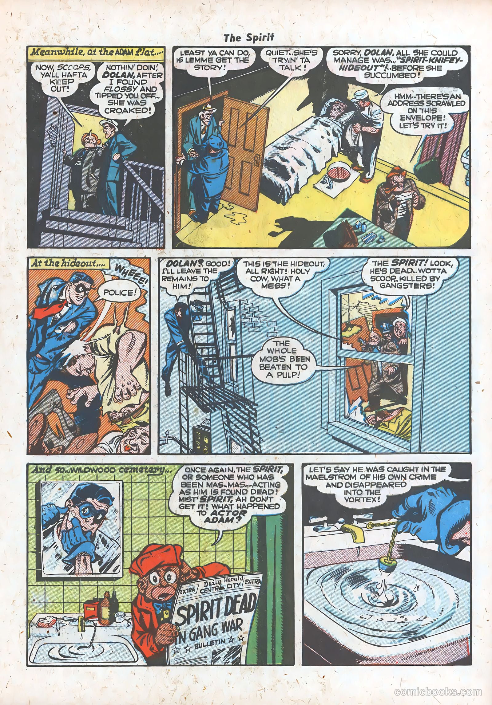 The Spirit #20 (1950) — page 9 of 36