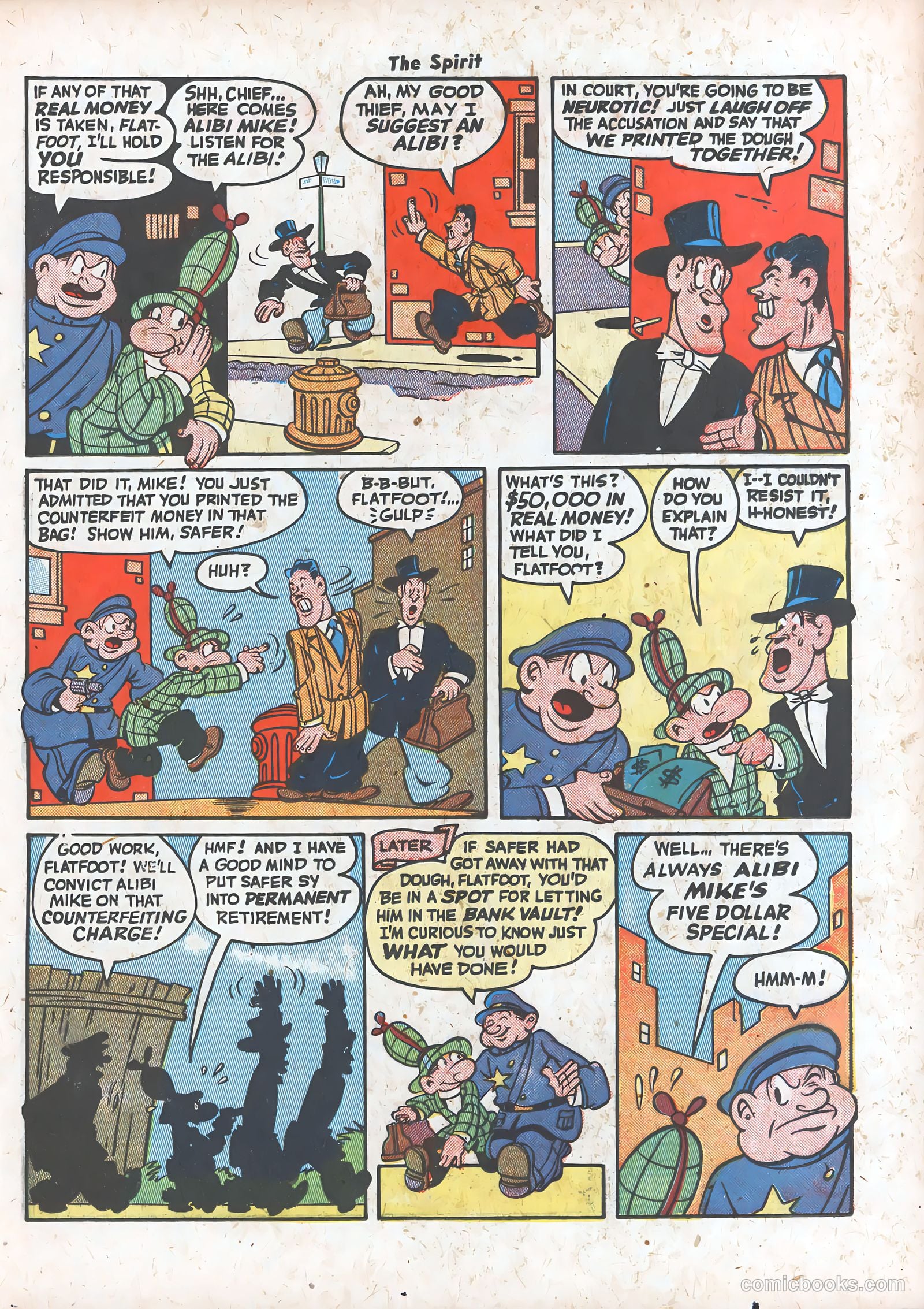 The Spirit #20 (1950) — page 21 of 36